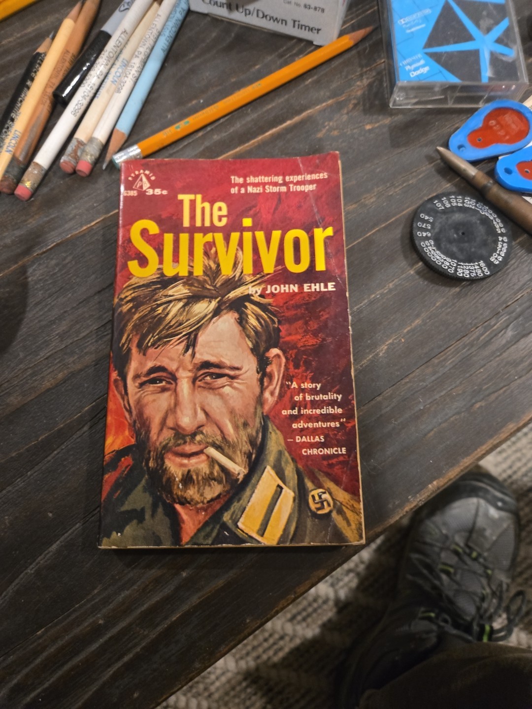 The Survivor By John Ehle Soft Cover Book Rare