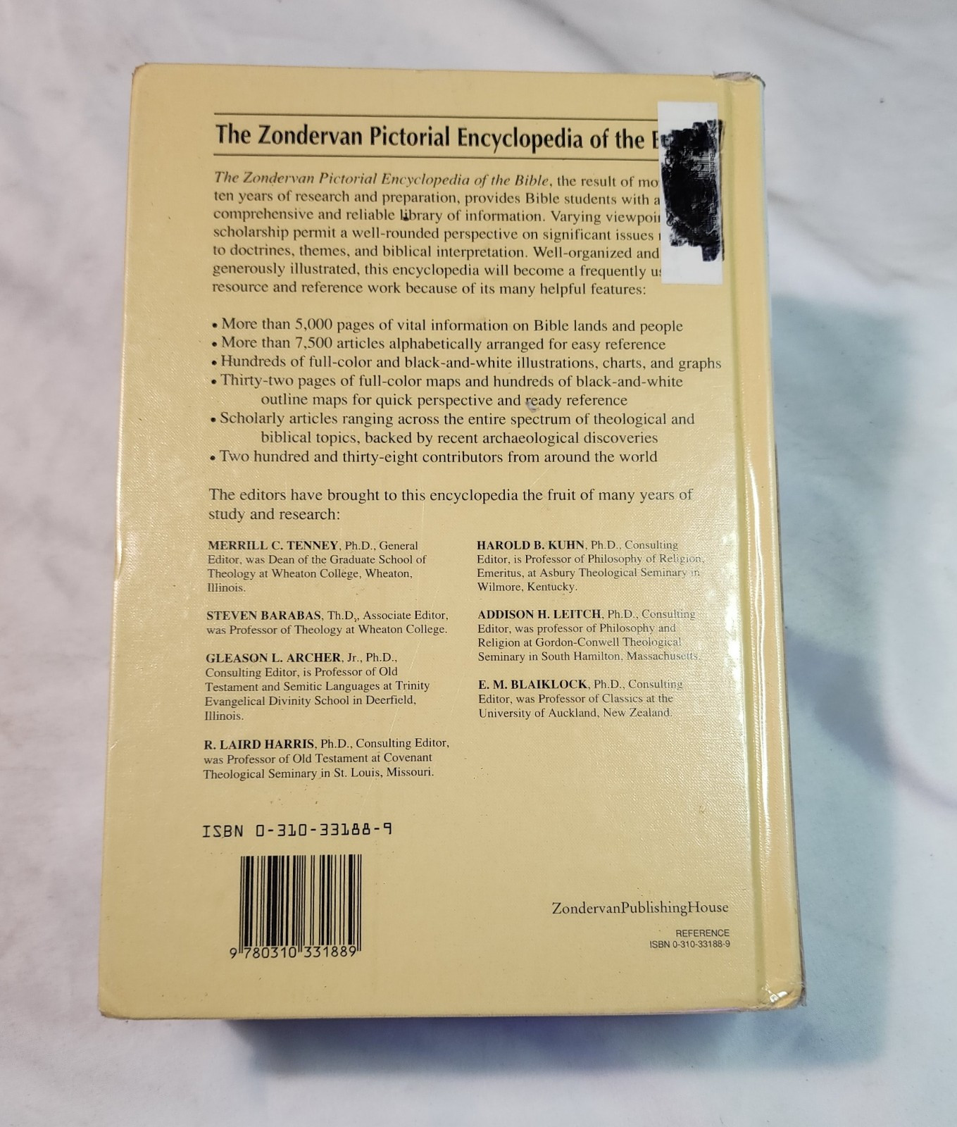 Zondervan Pictorial Encyclopedia of the Bible Volume 5 by Merrill Chapin Tenney