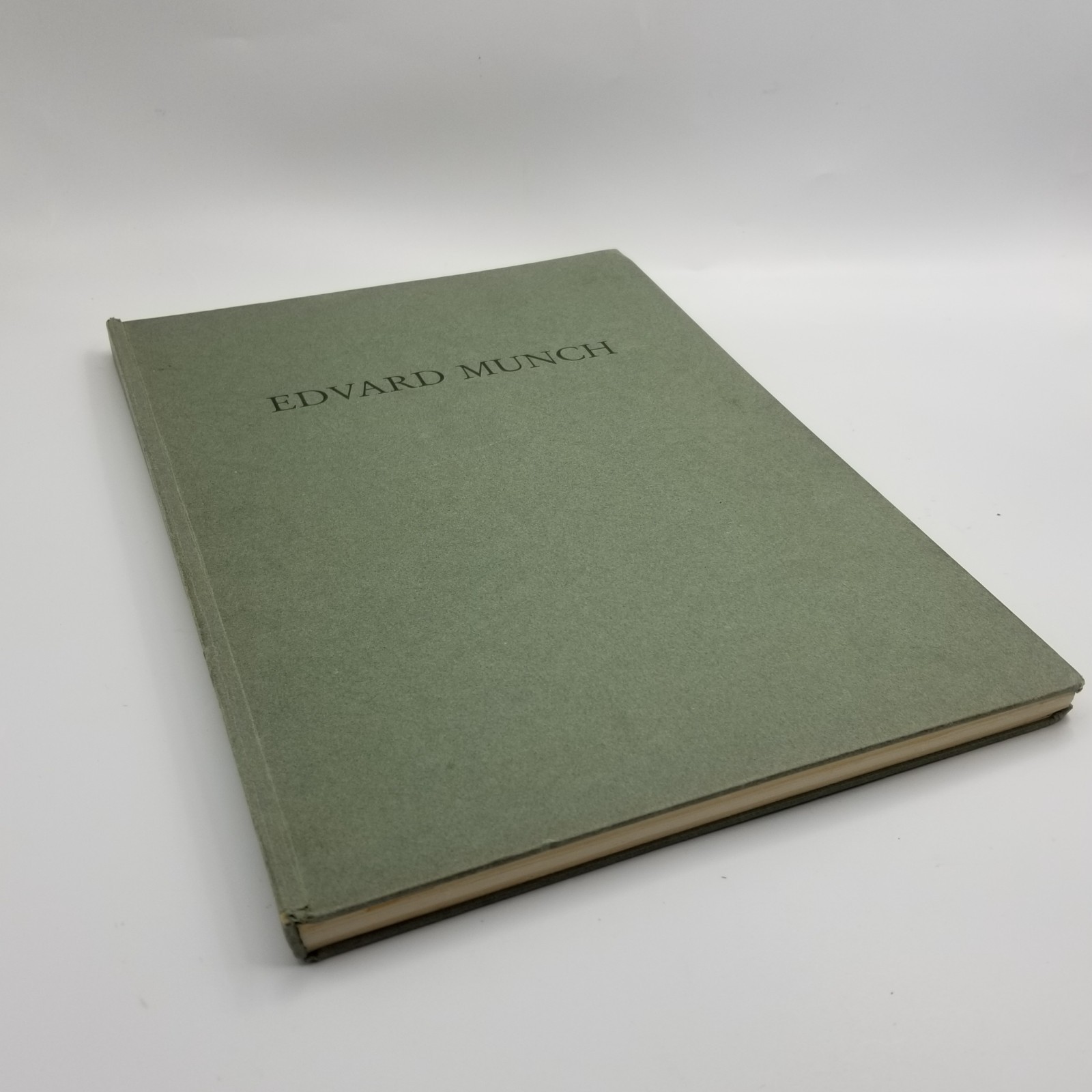 Edvard Munch by Per Amann – 1987 Artline Editions – Large Format HC