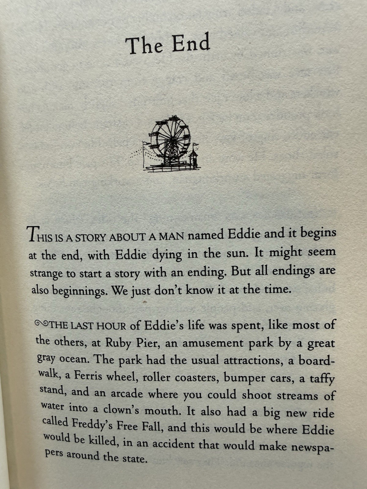 Five People You Meet in Heaven Mitch Albom SIGNED 1st Printing HC/DJ 2003