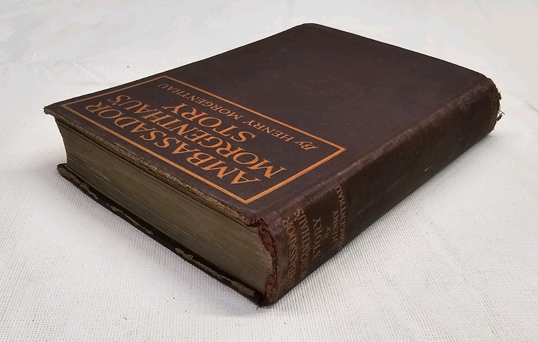 AMBASSADOR MORGENTHAU’S STORY Armenian Genocide Signed Inscribed 1926 HC Book