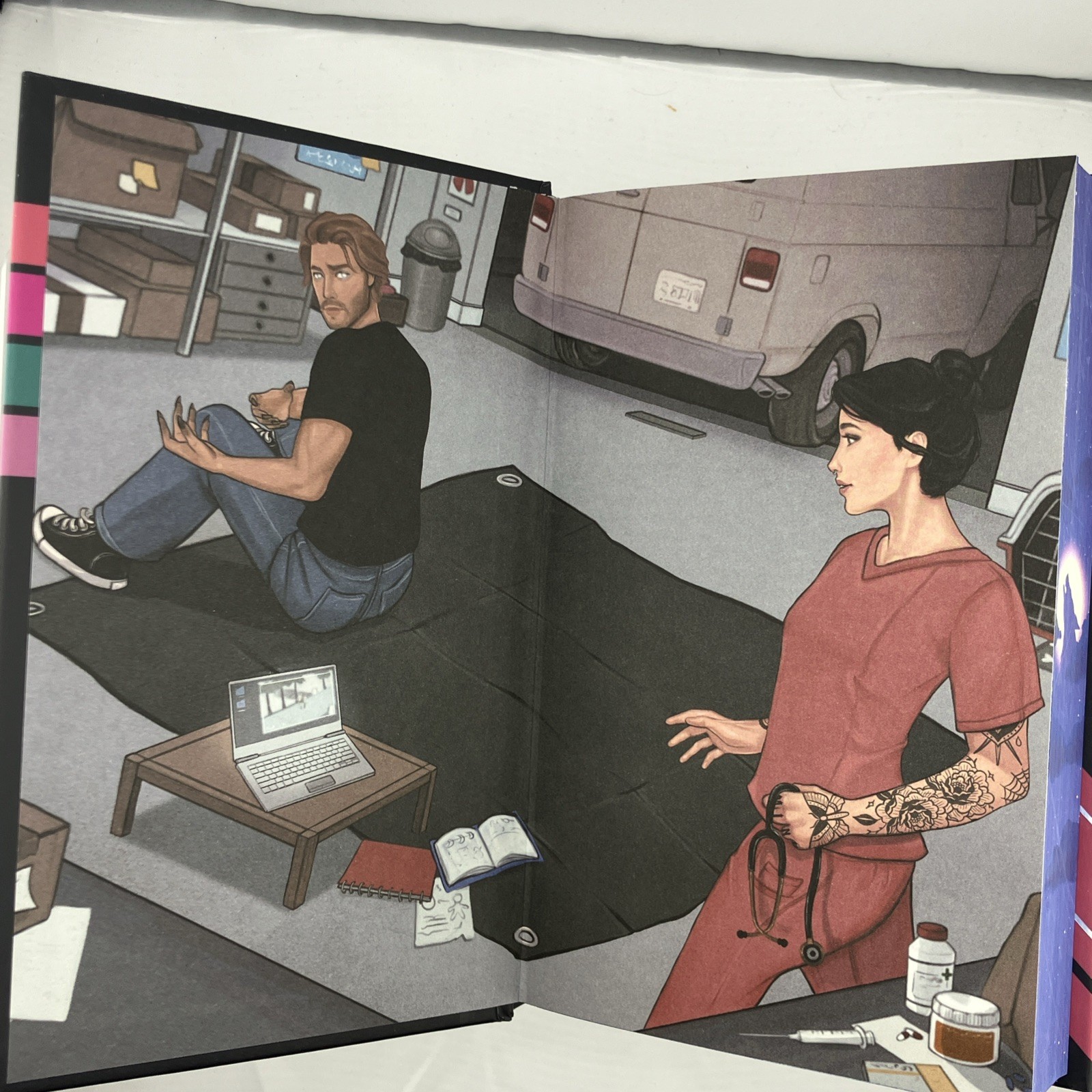 Fan Service by Rosie Danan – Illumicrate Afterlight Special Edition Signed 1/1