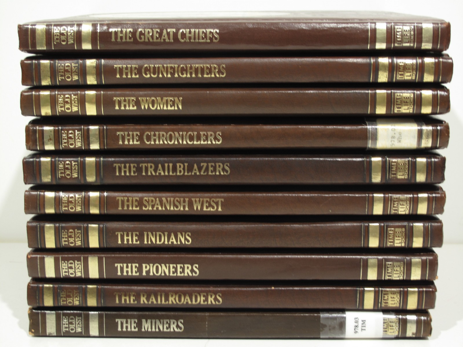 VTG Set of 10 Time Life Books THE OLD WEST Series 1970’s READ