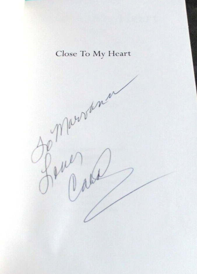 Close to My Heart by Carol Smith, 2006 SC, Signed by Carol
