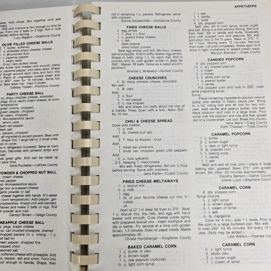 Oklahoma Extension Homemakers Golden Anniversary Cookbook 1935 To 1985 Recipes