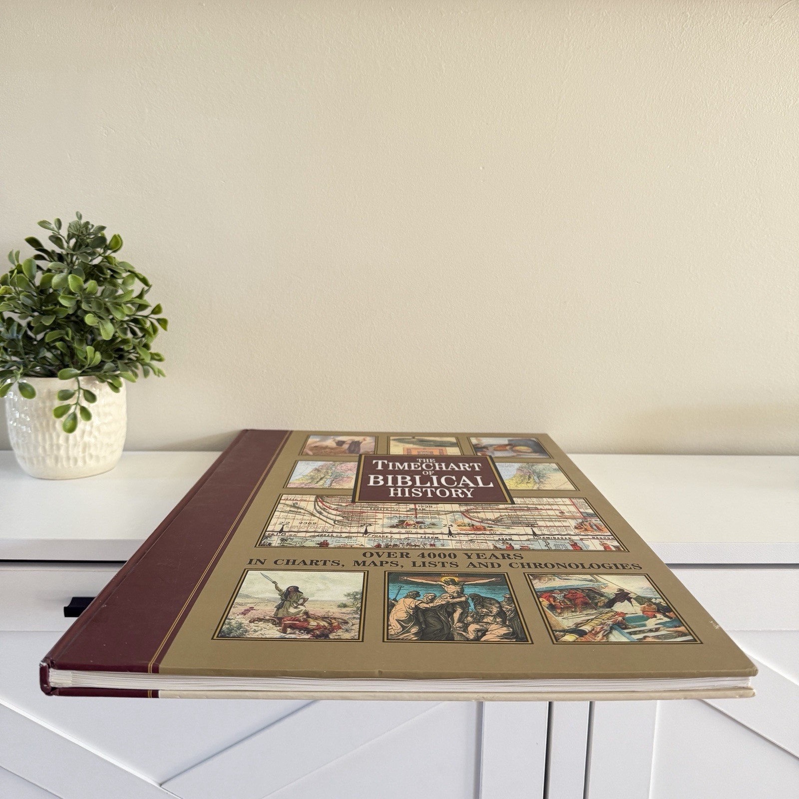 Timechart of Biblical History Maps Charts Oversized Bible Study Book 4000 Years