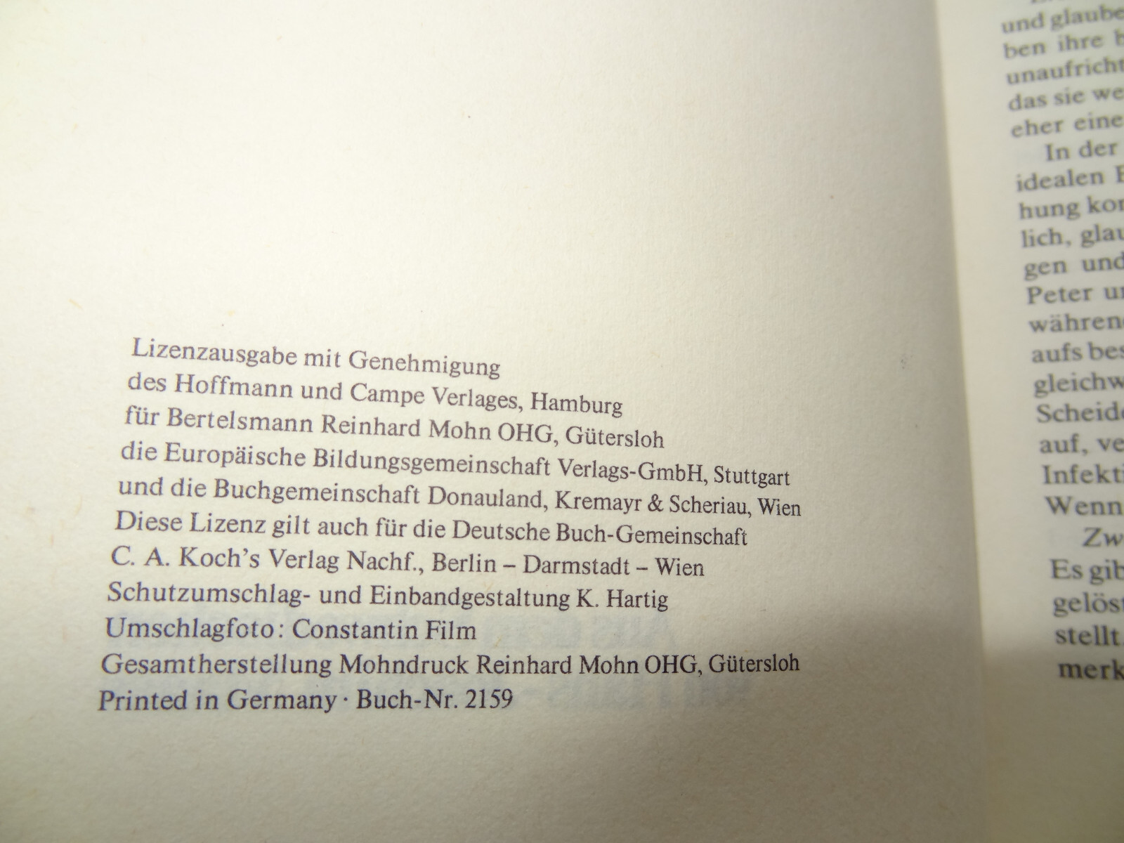 Szenen einer Ehe – Ingmar Bergmann – HC – gebundene Ausgabe