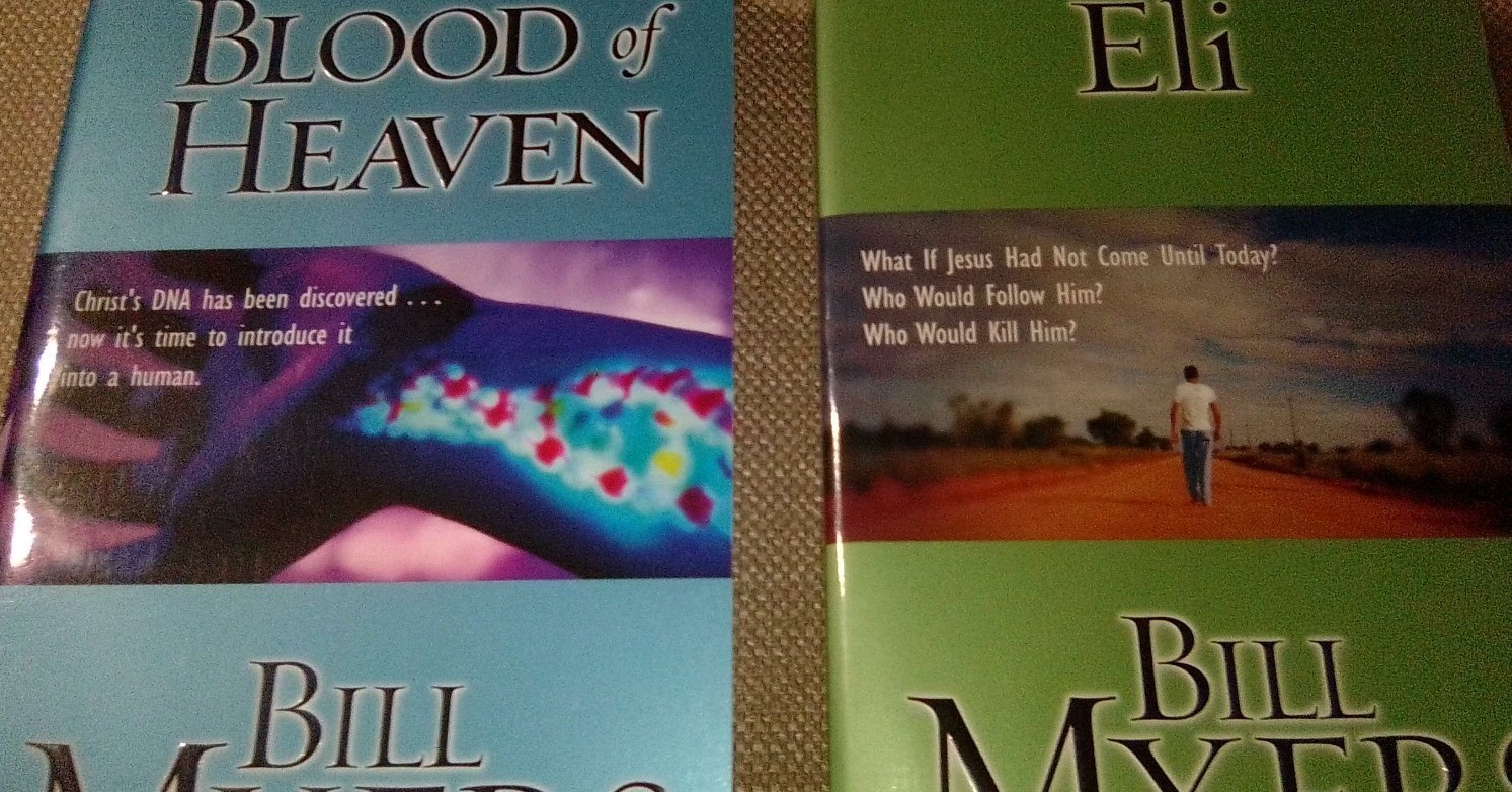 Bill Myers Book Lot 2 Paperback First Edition_Eli-2000_Blood Of Heaven-1996