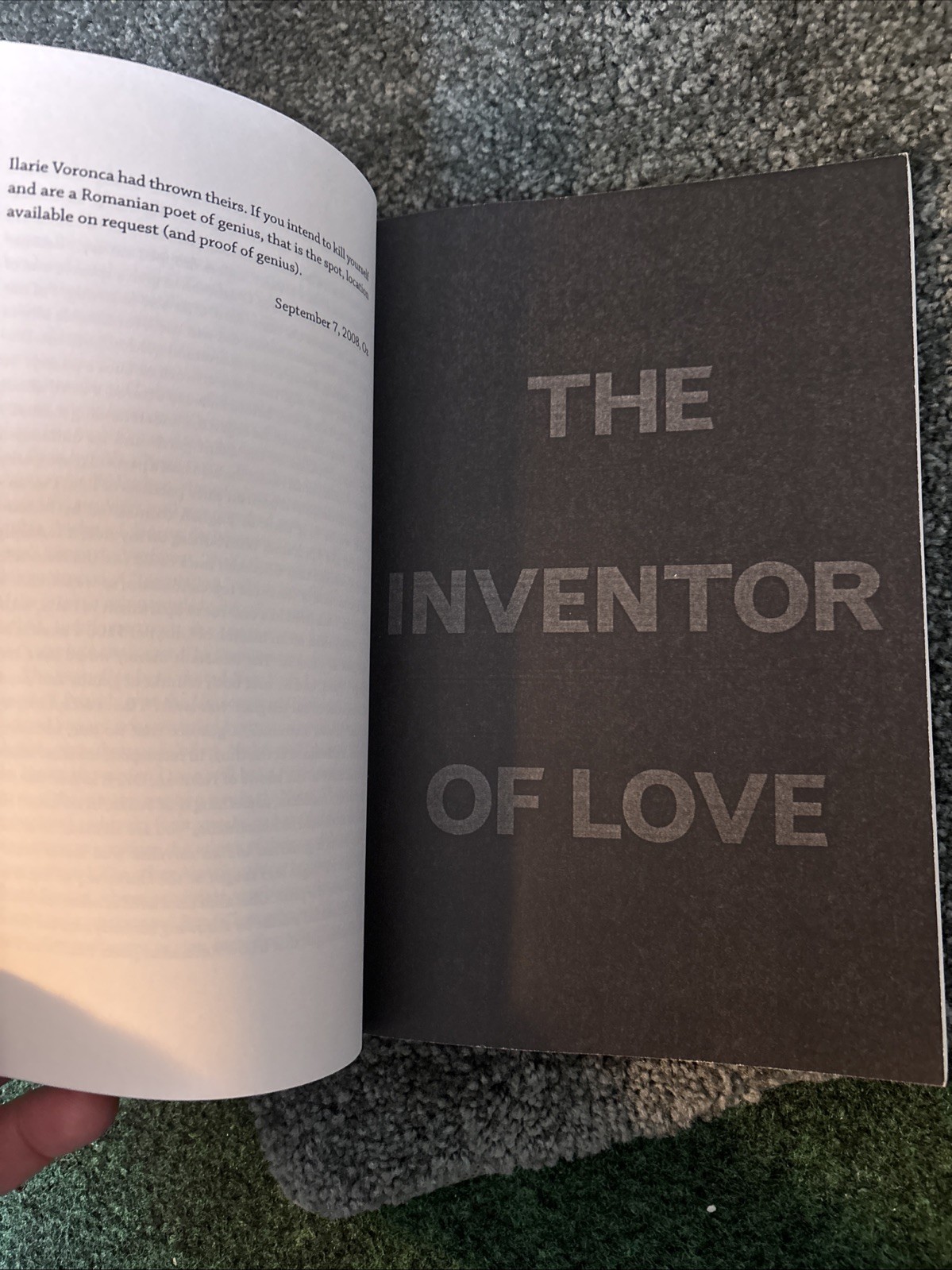 INVENTOR OF LOVE & OTHER WRITINGS (TRANSLATION SERIES) By Gherasim Luca & Julian
