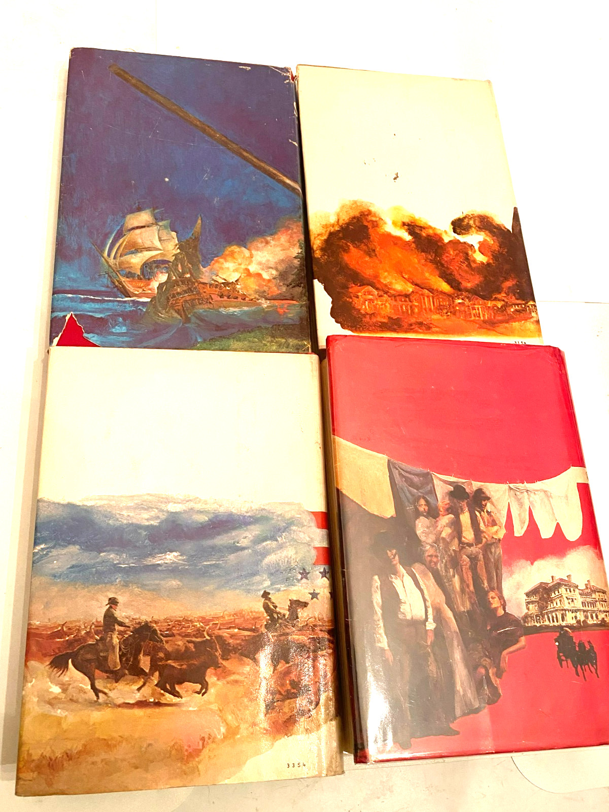 RARE 8! The Kent Family Chronicles by John Jakes Volumes 1-8 GREAT HC w/JACKET