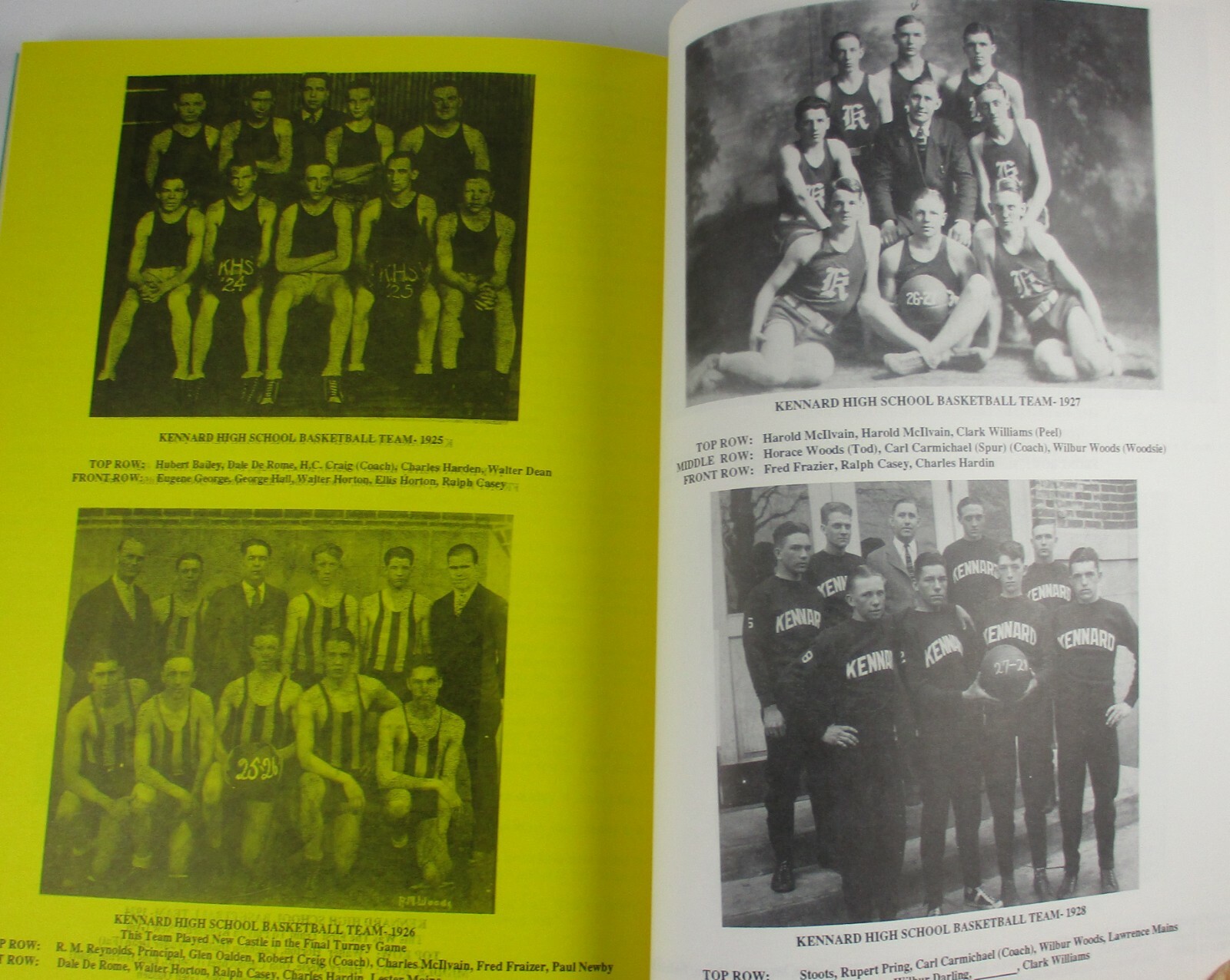 Kennard My Home Town and Greensboro Mt. Lawn Township Indiana Lmt Ed #552 Book