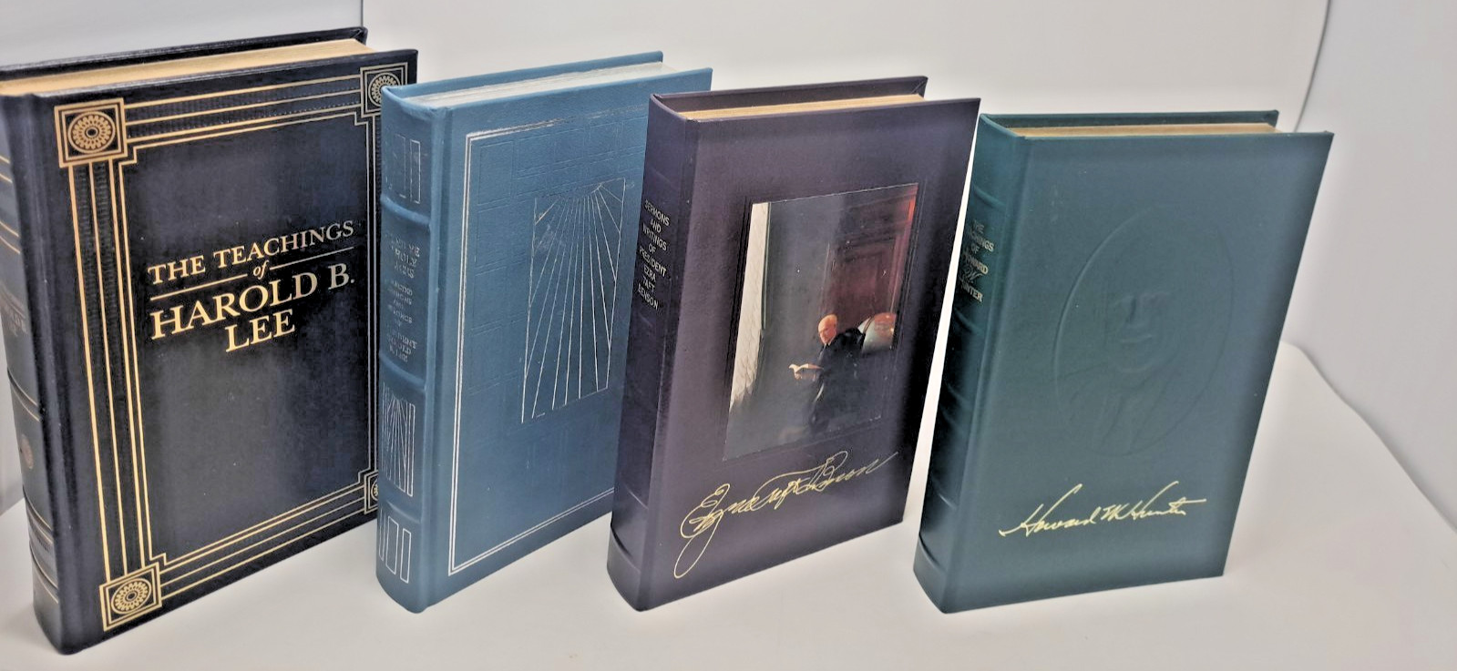 LDS Church Employee Christmas Book Collection 8 Vol First Presidency Inserts
