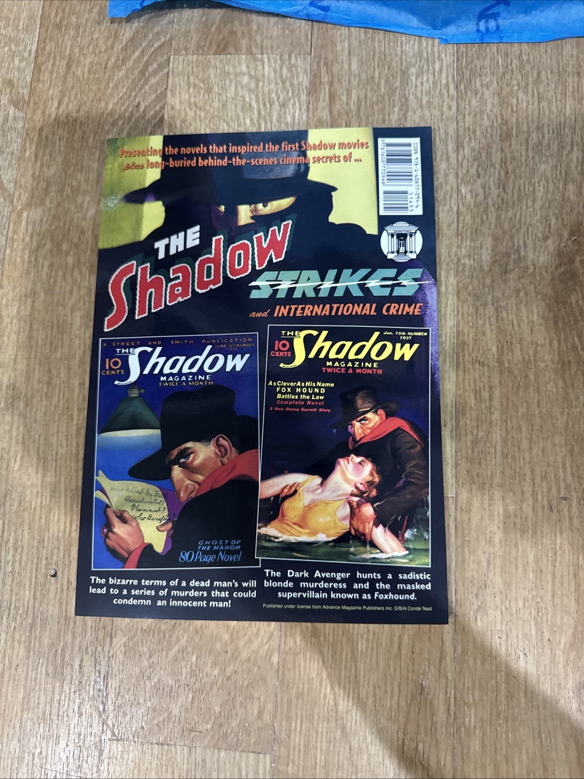 The Shadow #66: Foxhound and The Ghost of the Manor by Maxwell Grant New