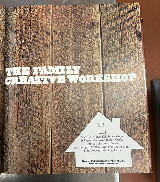 The Family Creative Workshop Set ~ 18 Volumes ~ HC ~ 1975 ~ Illustrated