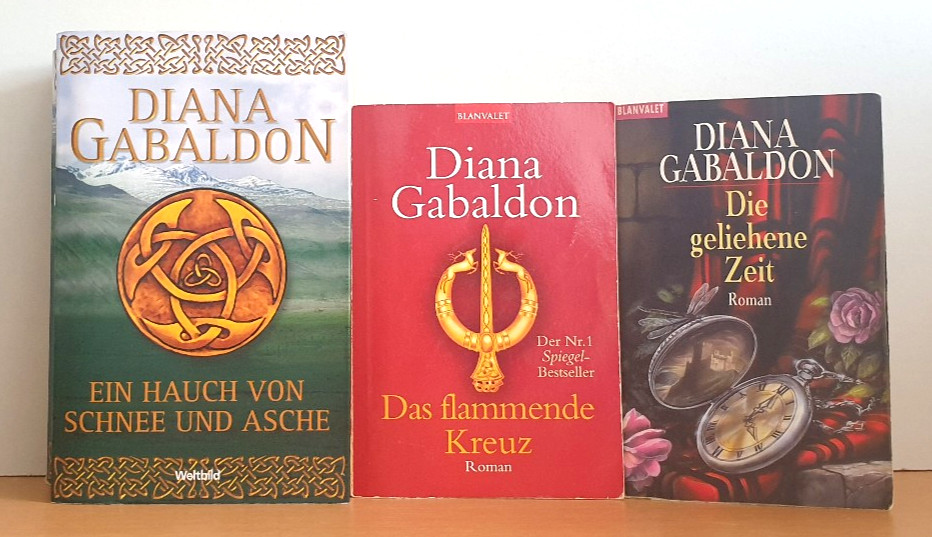 BUCHPAKET+FANTASY+6 BÜCHER+DIANA GABALDON+GLENNA MCREYNOLDS+TB+HC+BUNDLE