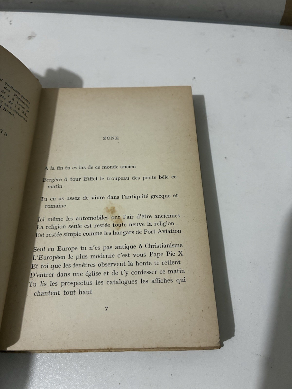 Guillaume Apollinaire – Alcools – Poèmes 1898-1913- French Edition 1946