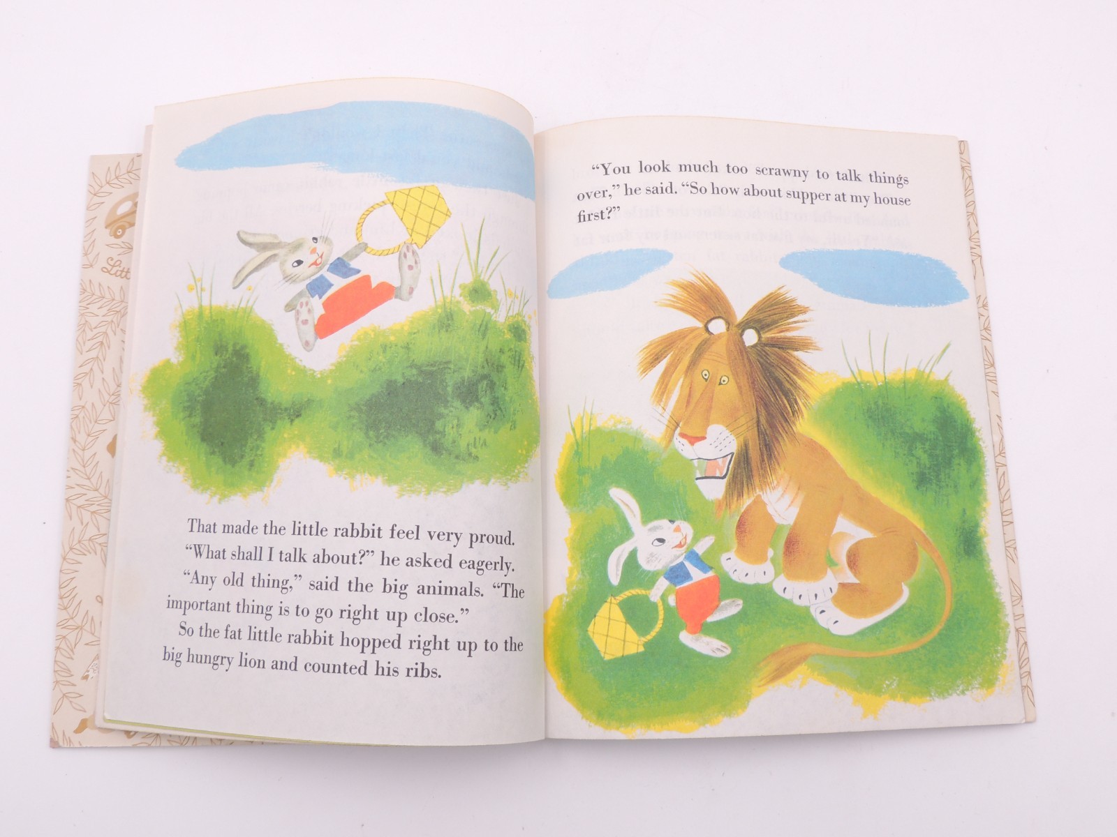 Vintage 1978 Tawny Scrawny Lion #138 (Little Golden Book) 11th Print .59 Edition