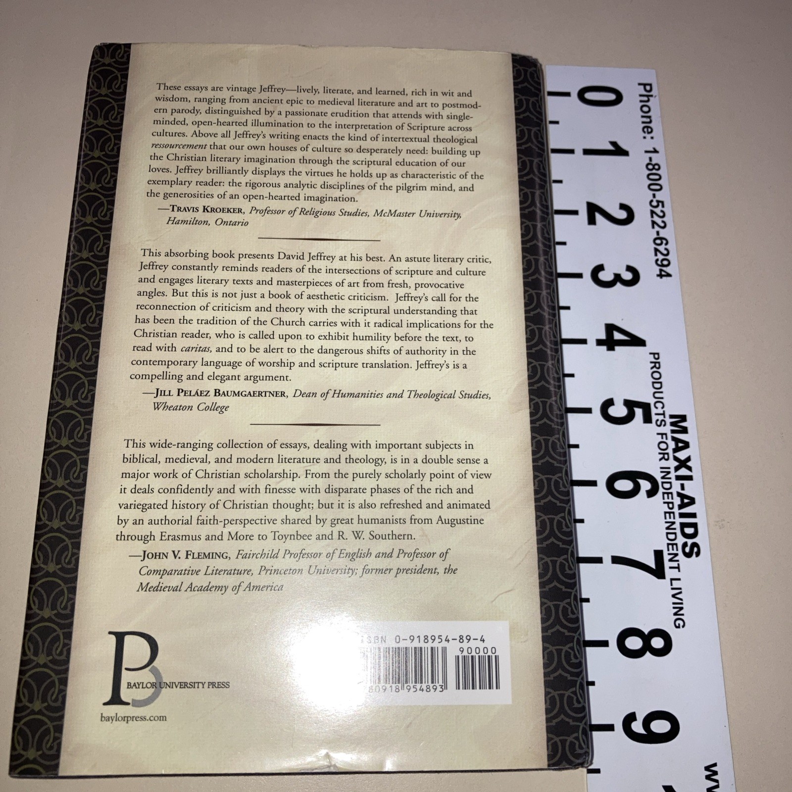 Houses of the Interpreter Reading Bible Reading Culture HC DJ Jeffrey 2003