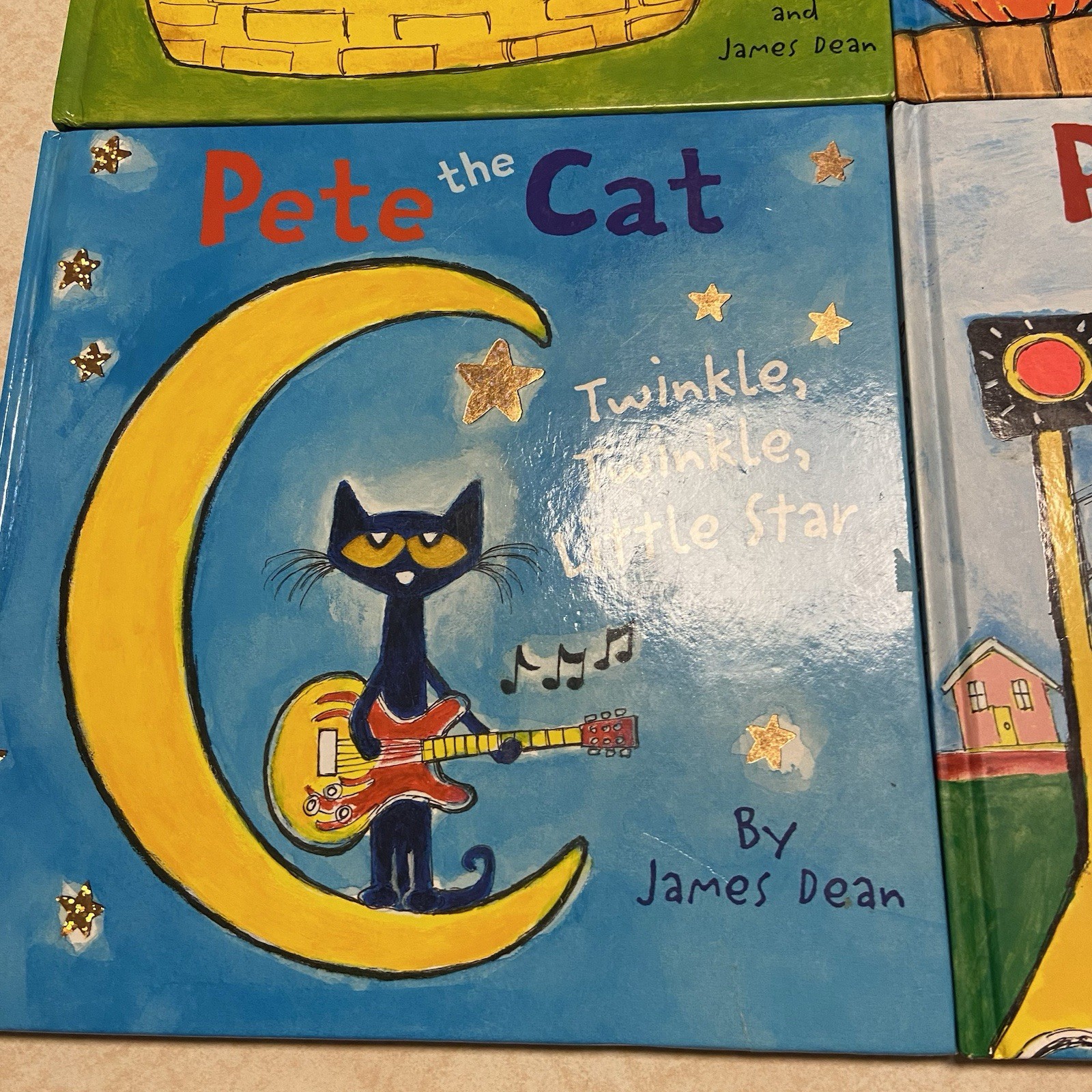Pete The Cat Books Lot Of 6 Large Hardcover Picture Kids Easter Halloween Xmas