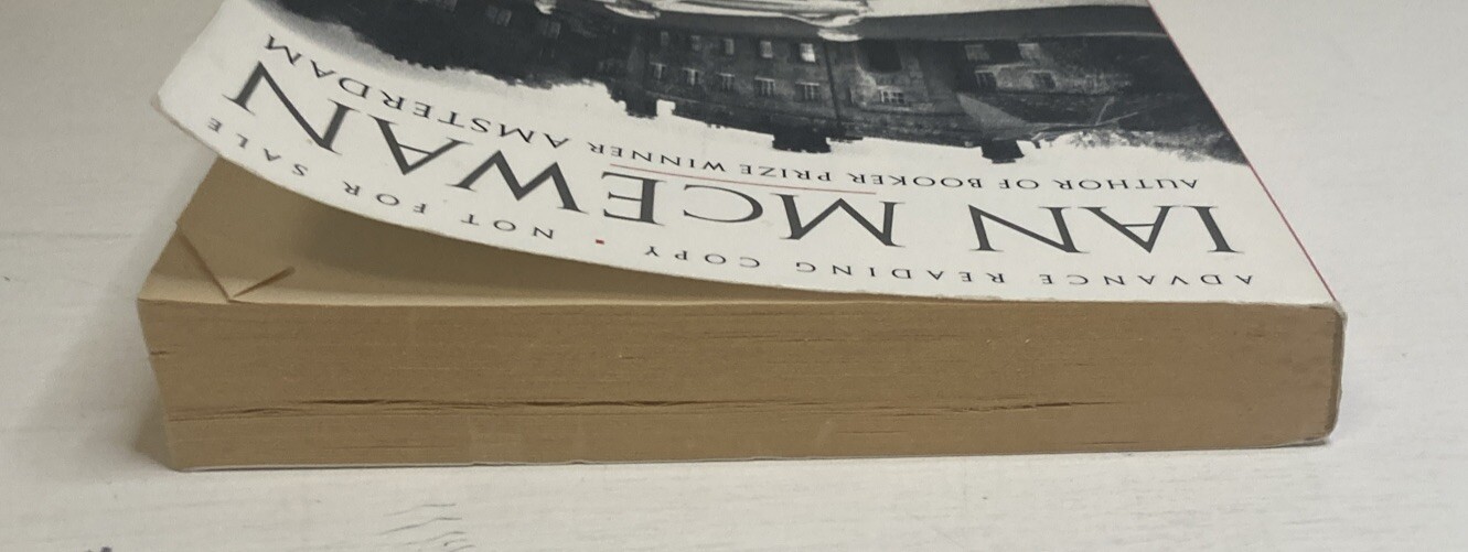 Atonement A Novel By Ian McEwan Advance Reading Copy Paperback Edition