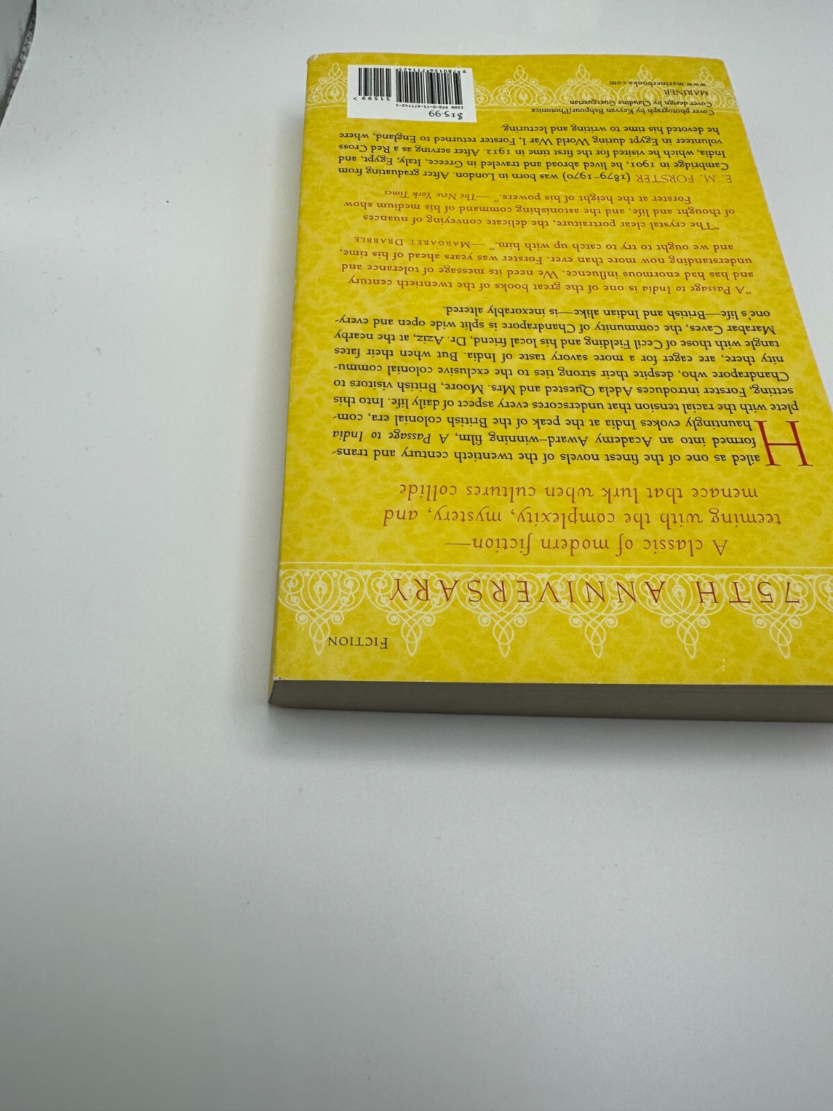 A Passage To India Paperback – March 17, 1965 ,by E.M. Forster