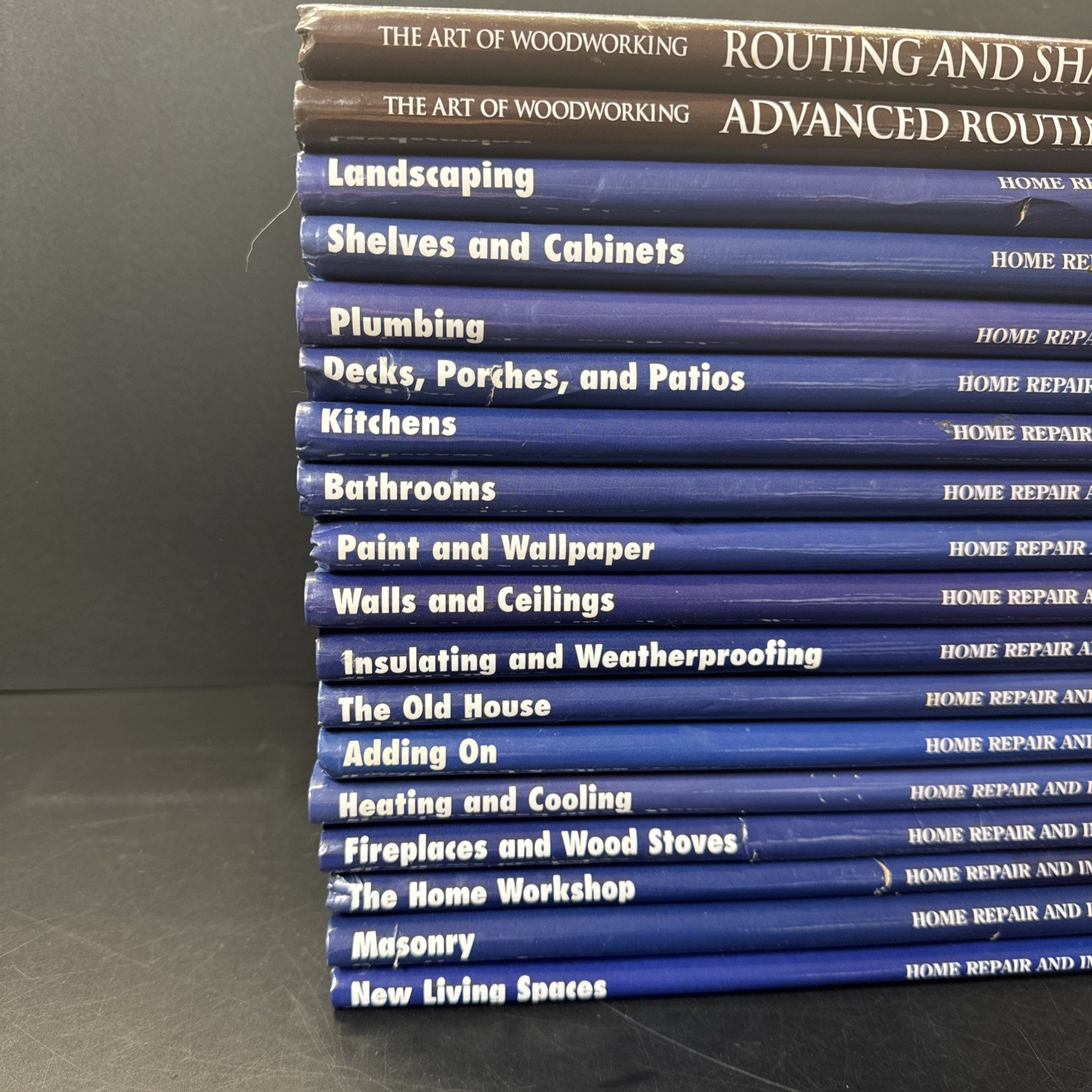 Vintage Time Life Home Repair And Improvement Lot Of 18 Hard Cover Spirals