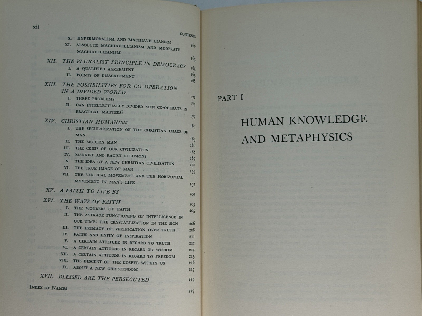 🧠 The Range of Reason: Jacques Maritain 1957 Scribner HC/DJ Philosophy Gem 📖
