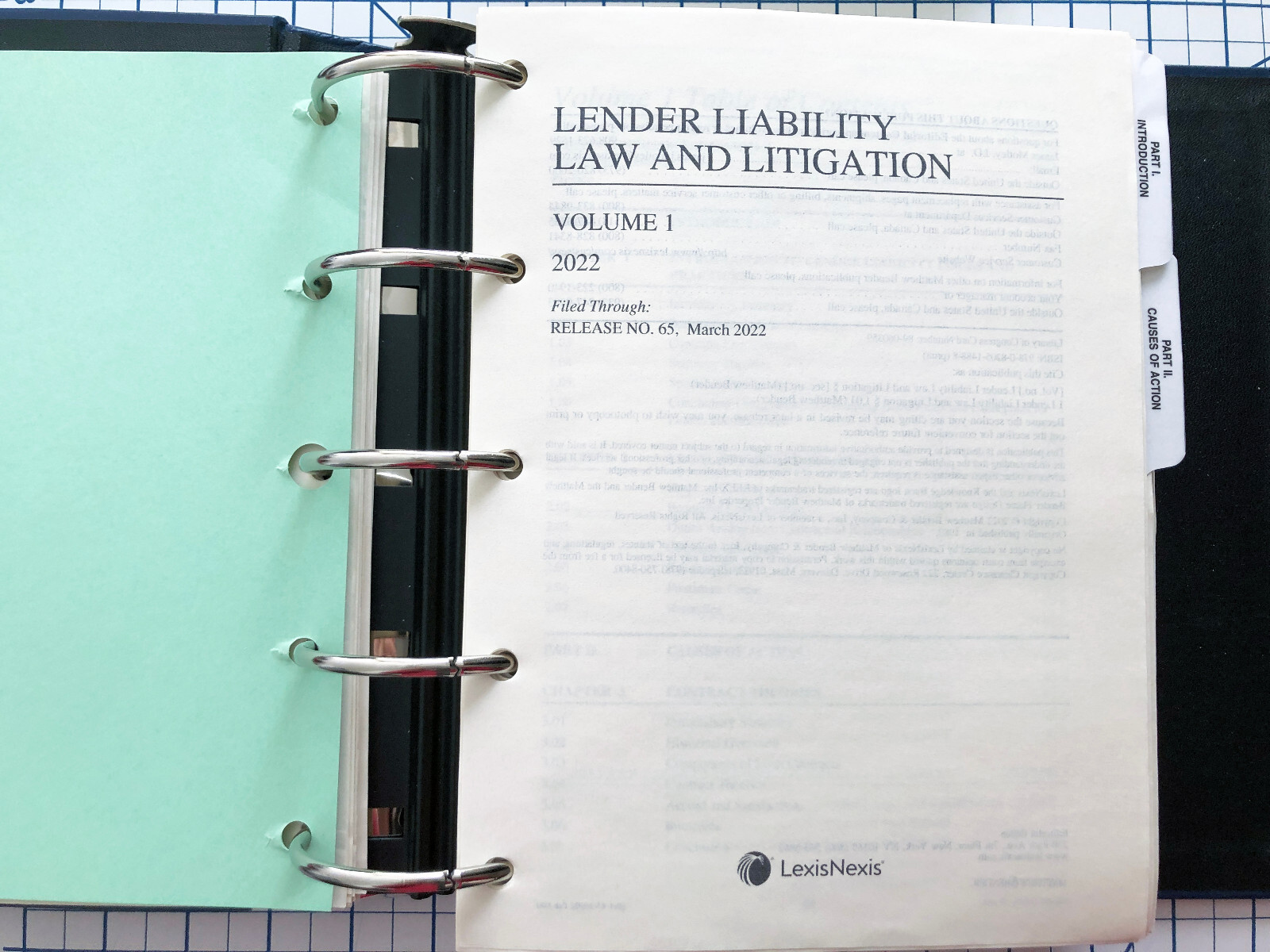 Lender Liability law and Litigation w/ Rel 65 March 2022 by Bender LexisNexis