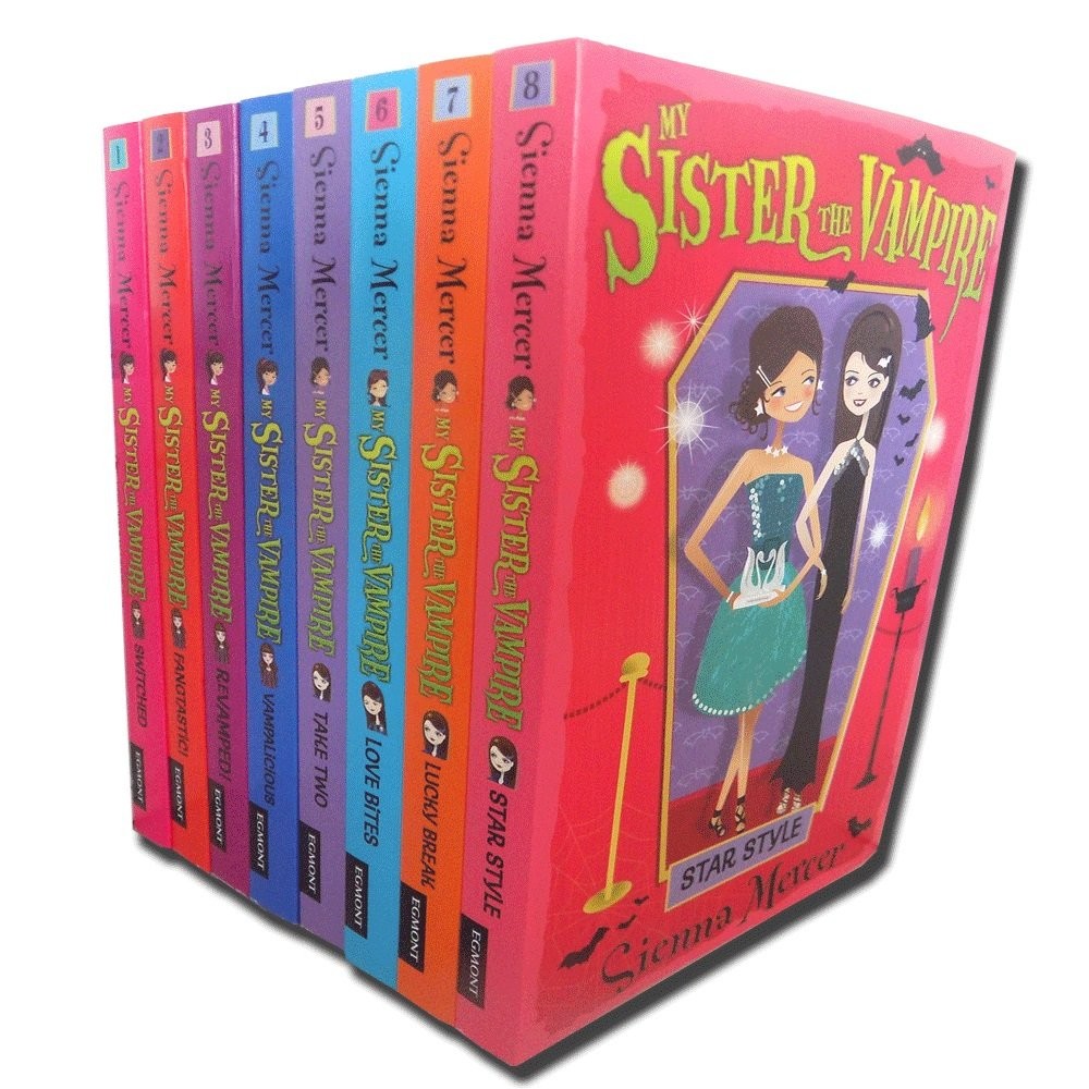 My Sister the Vampire – Series 1 (Books 1 to 8) Collection Pack Set By Sienn…