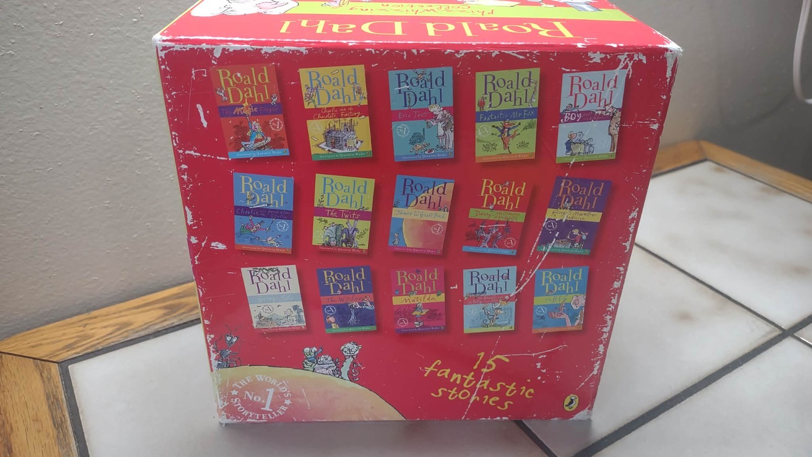 Roald Dahl 14 Book Box Set Charlie and The Chocolate Factory/The BFG/Matilda/etc
