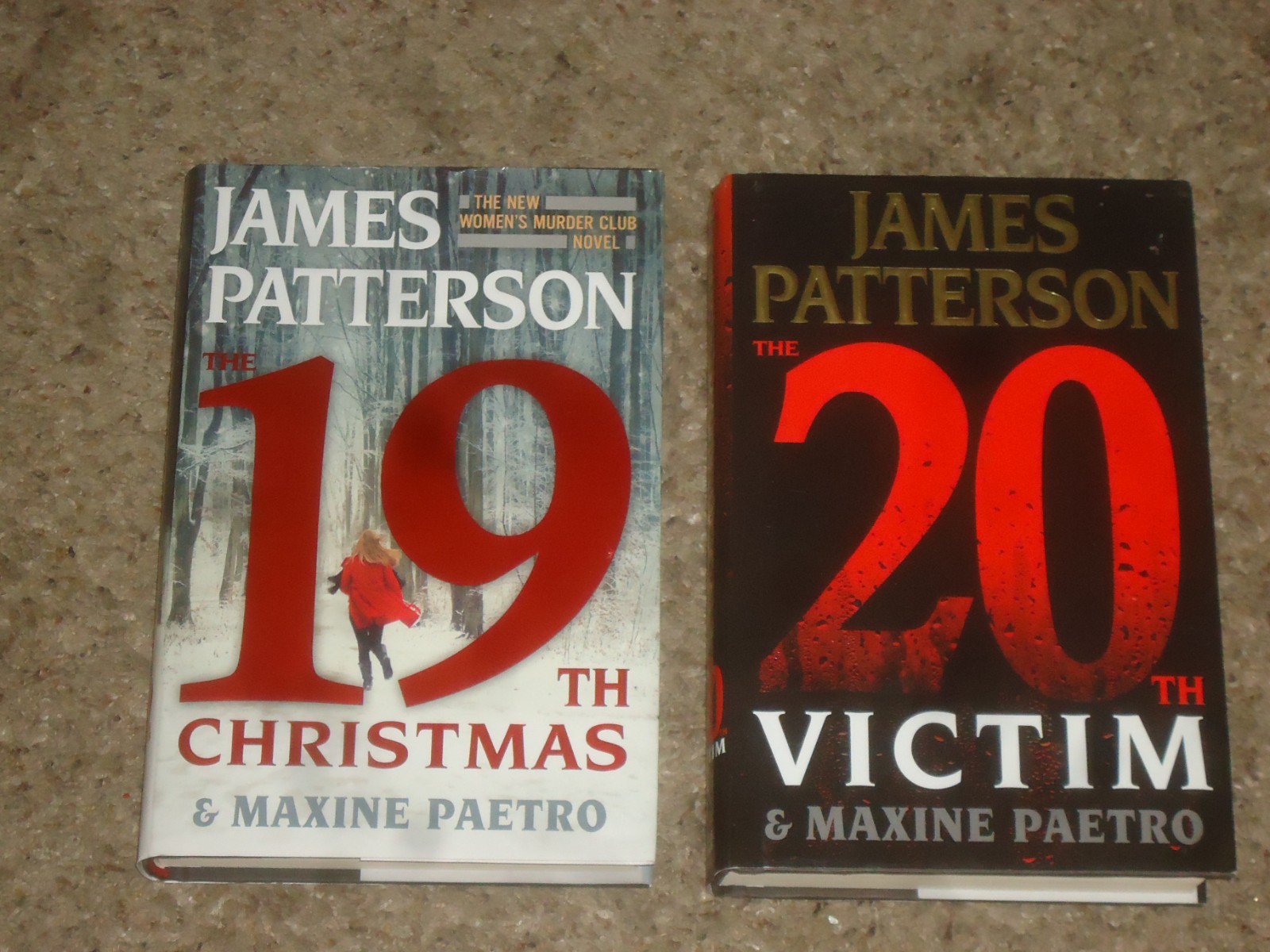 Lot 1-25 Women’s Murder Club James Patterson Hardcover Novels 2 Novellas Paperba