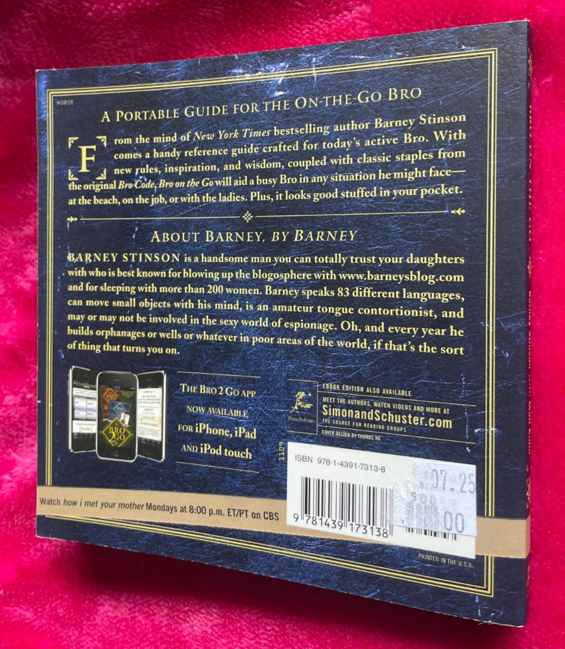 BRO ON THE GO. BARNEY STINSON, MATT KUHN. 14 BY 14CM. PAPERBACK. 2009