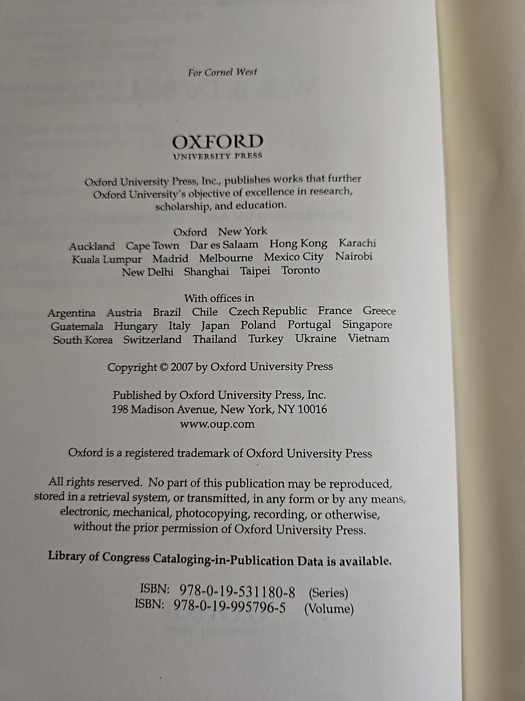 Souls of Black Folk : The Oxford W. E. B. du Bois by W. E. B. Du Bois (2007,…