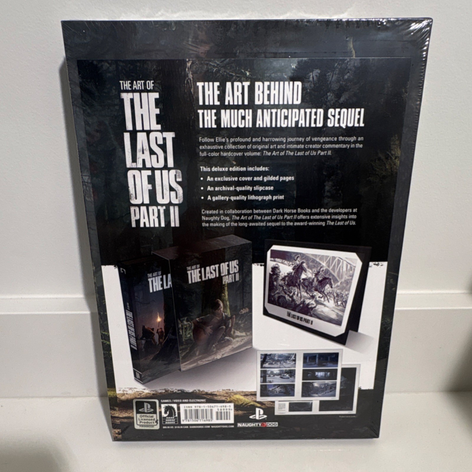 Dark Horse Comics The Last of Us Art Book Deluxe Edition HC Naughty Dog 2020