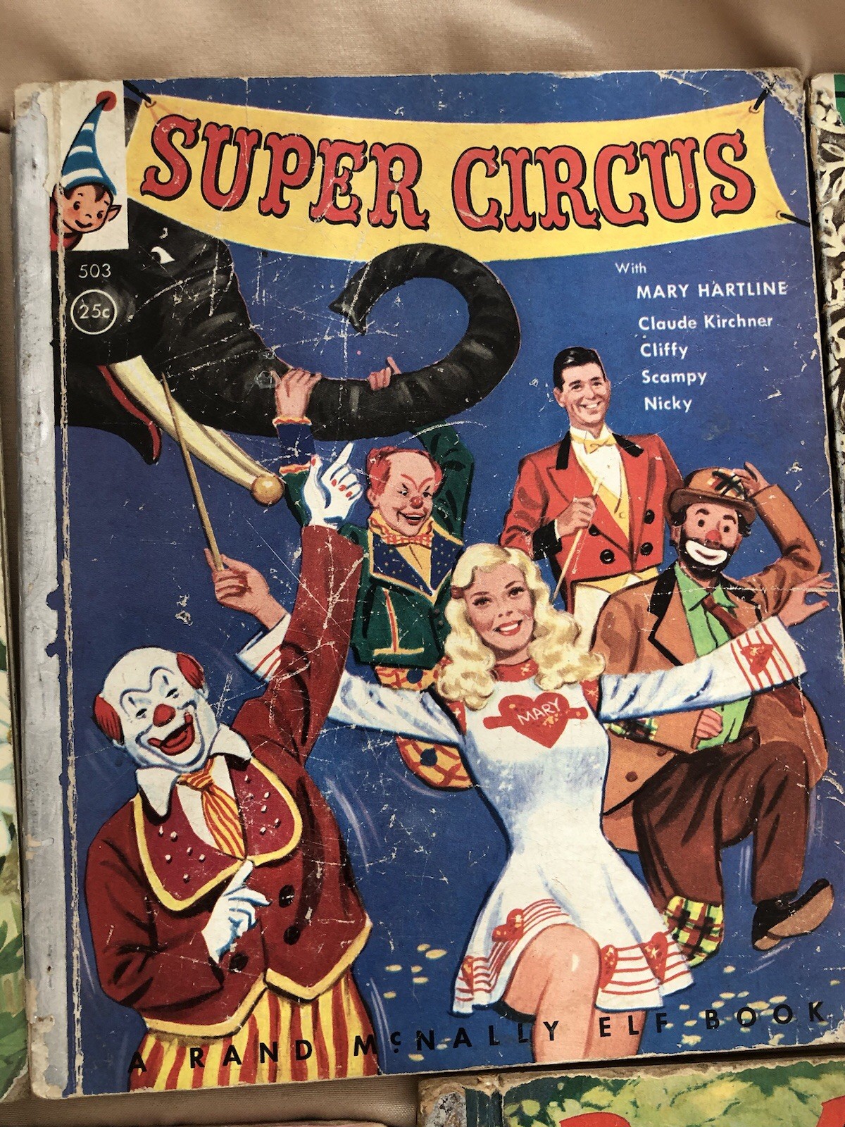 A Little Golden Book Lot Of 13 Vintage Books 1950s-1960s good to fair condition
