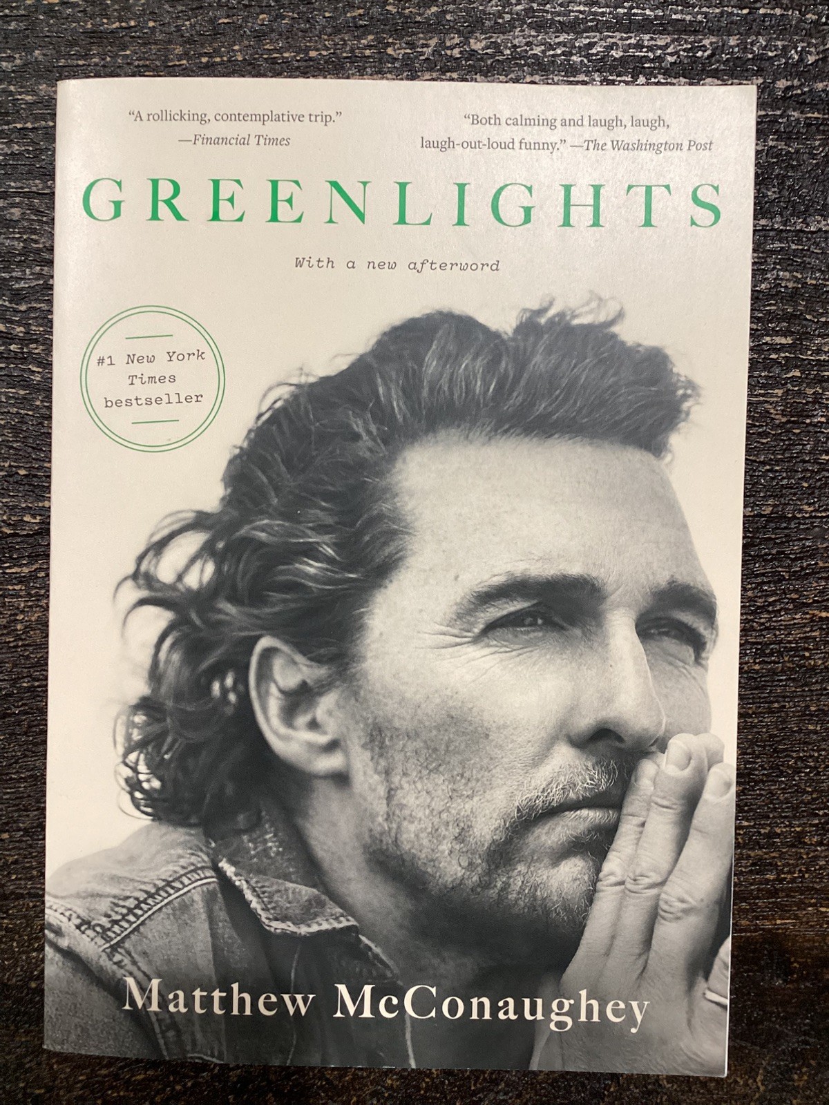 Greenlights by Matthew McConaughey (2024, Trade Paperback)