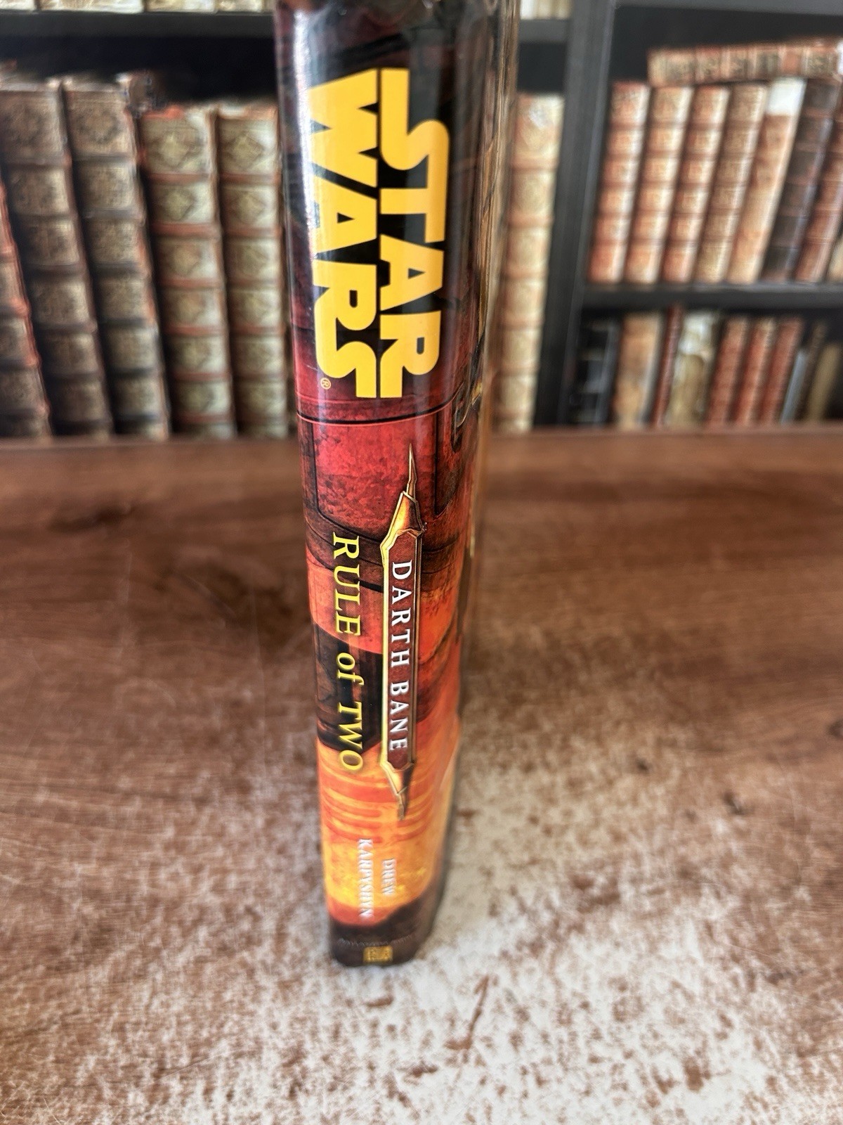 STAR WARS Darth Bane: Rule of Two by Drew Karpyshyn (First Edition 1st Print HC)