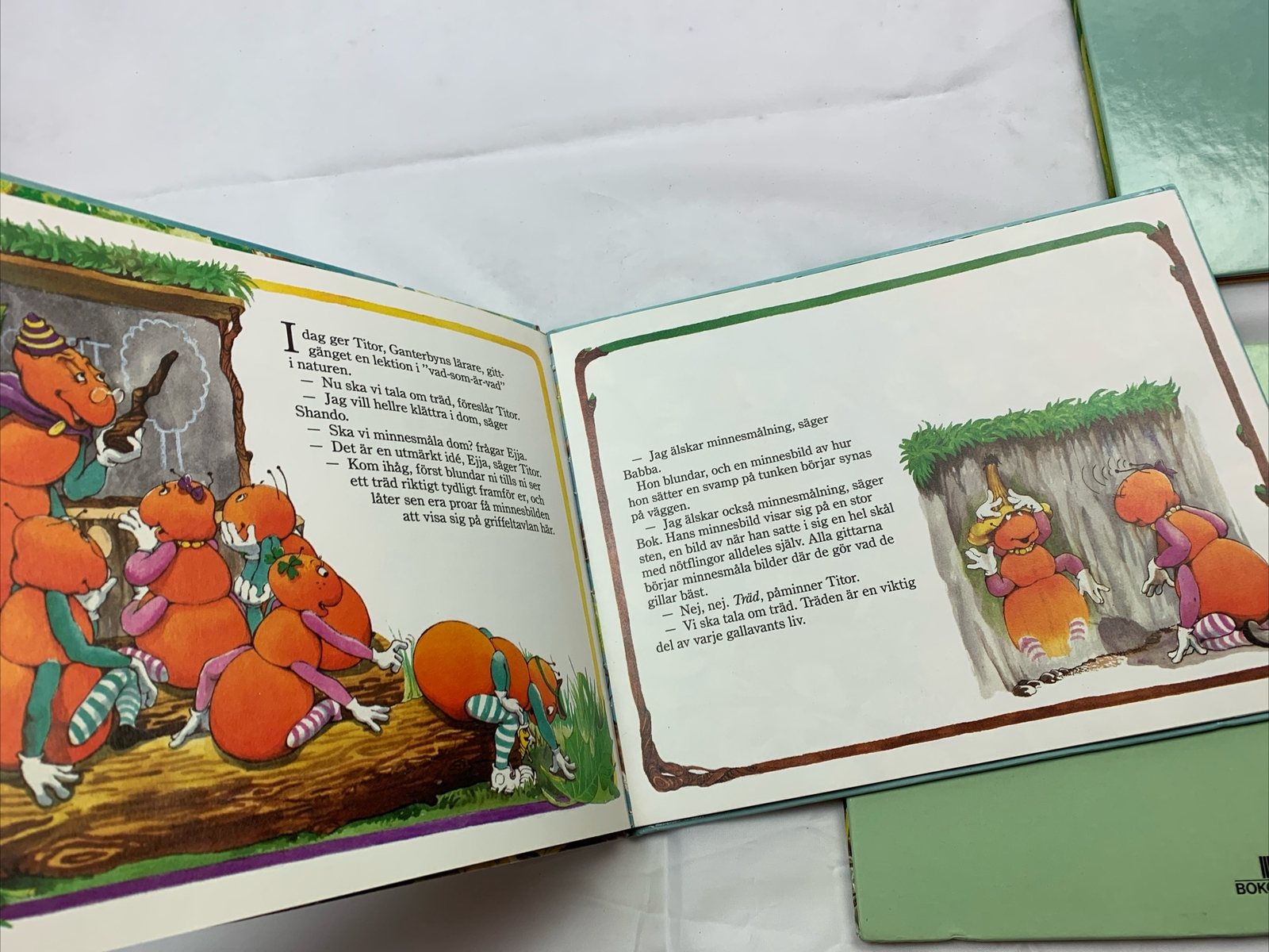 Gallavanternas Tradbok Barbok Av Kersti Frigell Swedish Lot Of 3 Children’s Book
