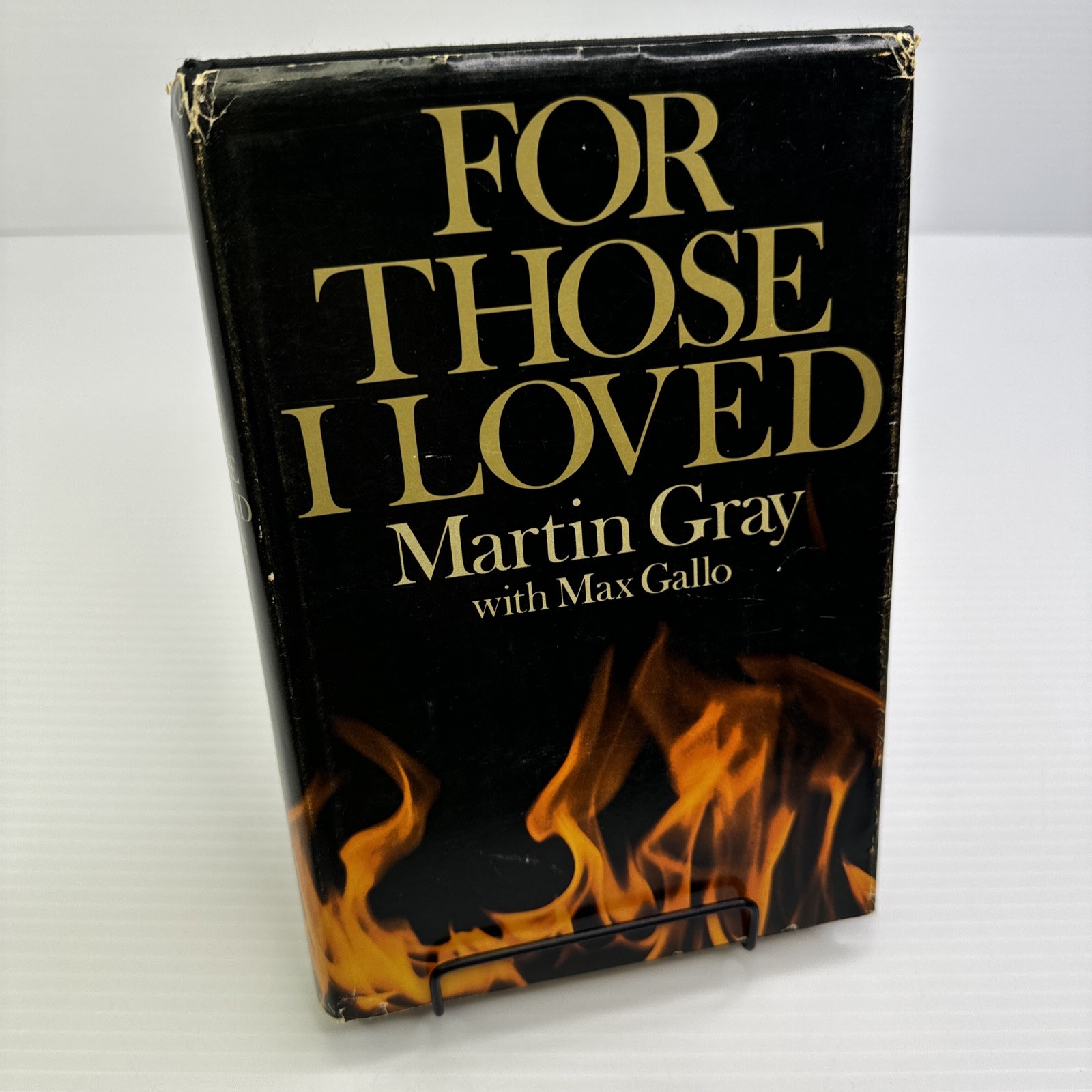 For Those I Loved Martin Gray 1972 First English Edition HC Holocaust Survivor