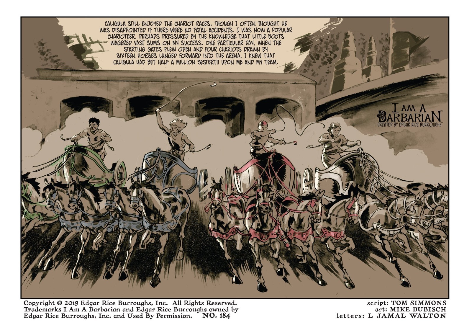 I AM A BARBARIAN – the graphic novel. DISCOUNTED DEALER LOTS