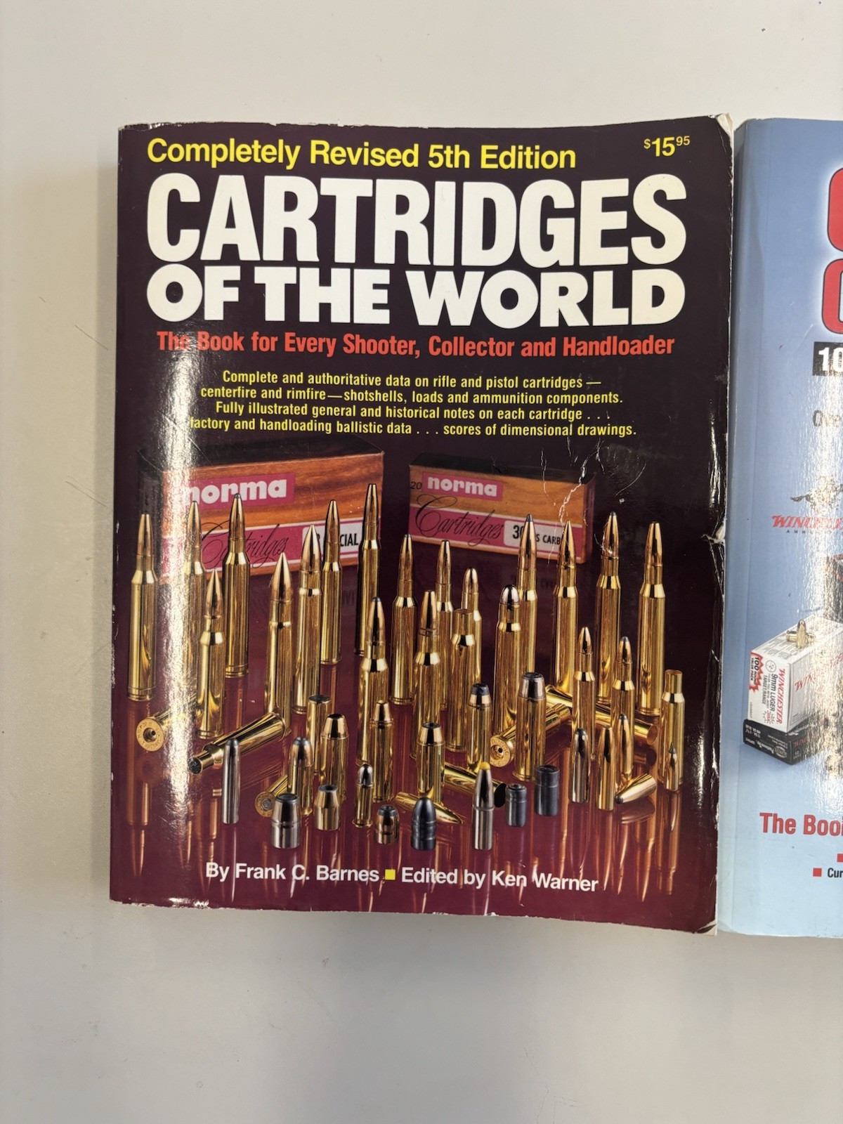Cartridges Of The World Book 10th Edition 5th Edition Lot
