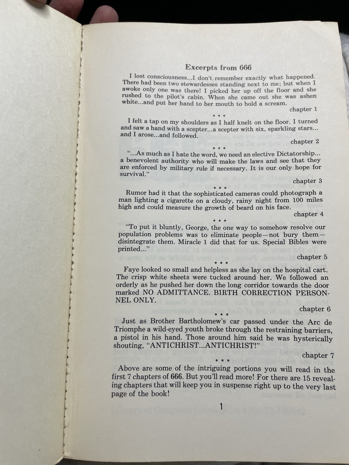 666 Salem Kirban 1970 The Tribulation Period 2nd Print Antichrist Religion