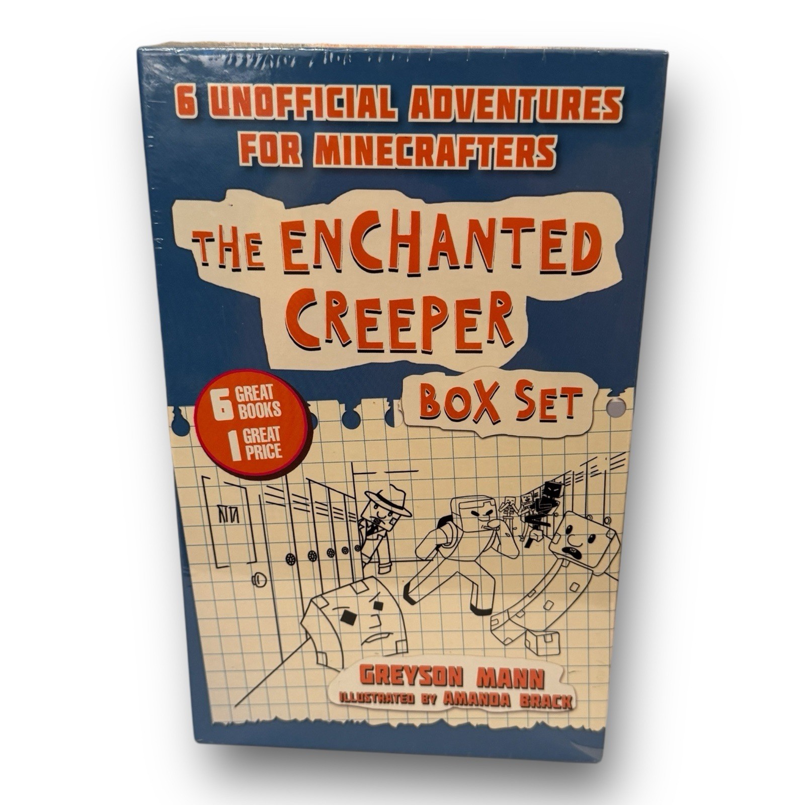 Book The Enchanted Creeper Box Set Six Unofficial Adventures Greyson Mann