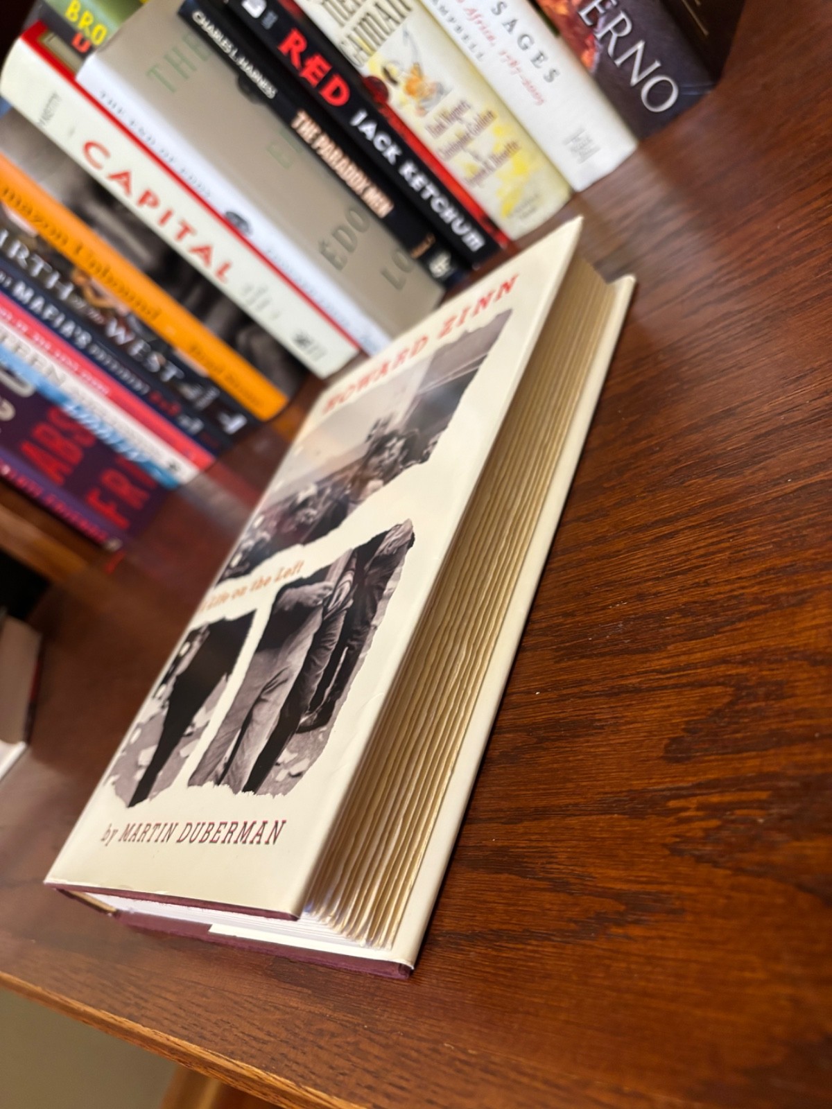 Howard Zinn. Martin Duberman. 1st HC Ptg. New Press 2012. ( Very Good/NF jacket