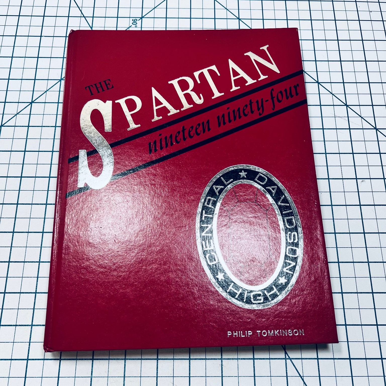 The Spartan 1994 Central Davidson High School Yearbook Philip Tomkinson