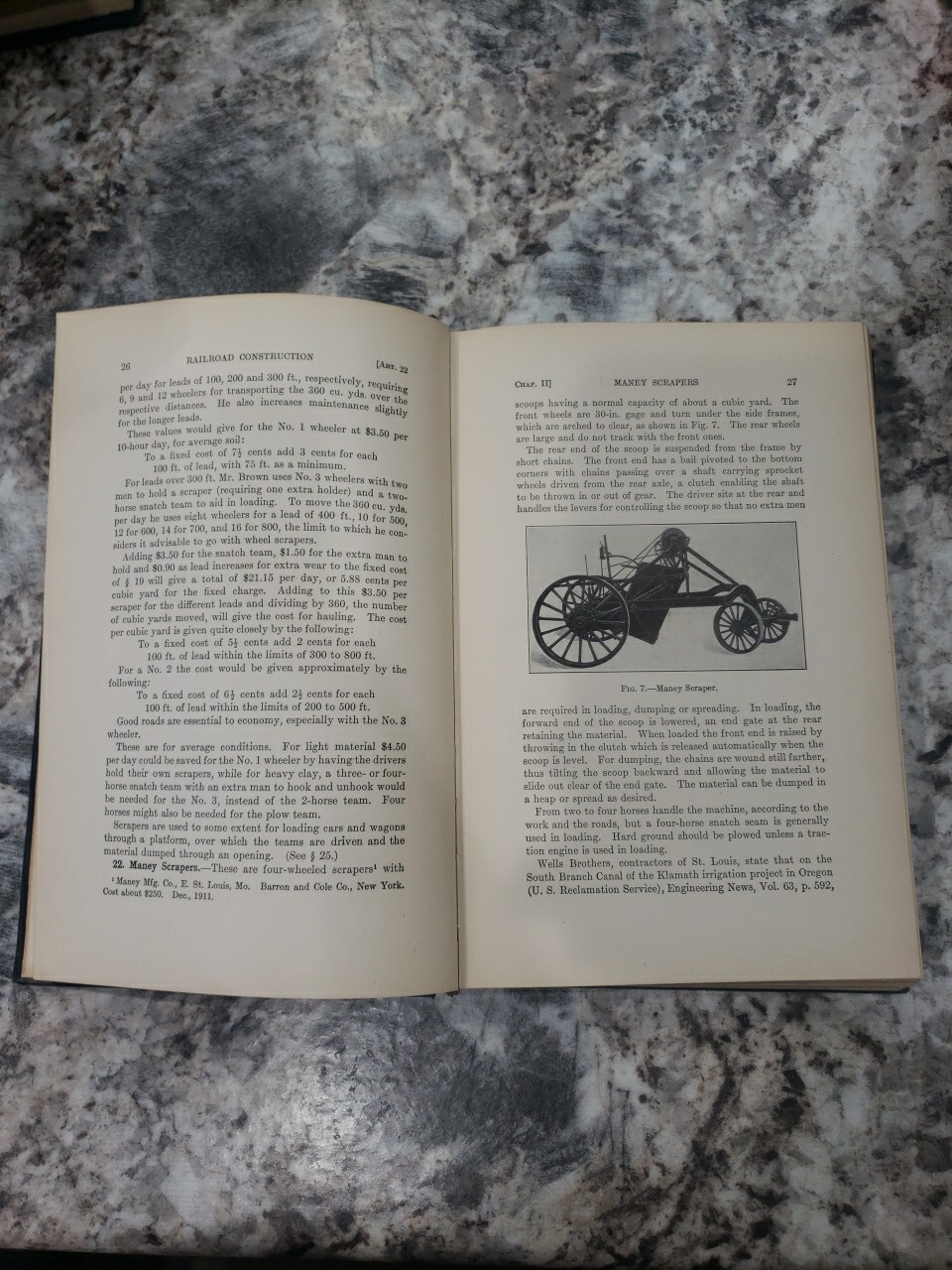 Railroad Construction (1913), Crandall, Charles Lee,Barnes, Fred Asa, 1st Ed 4th