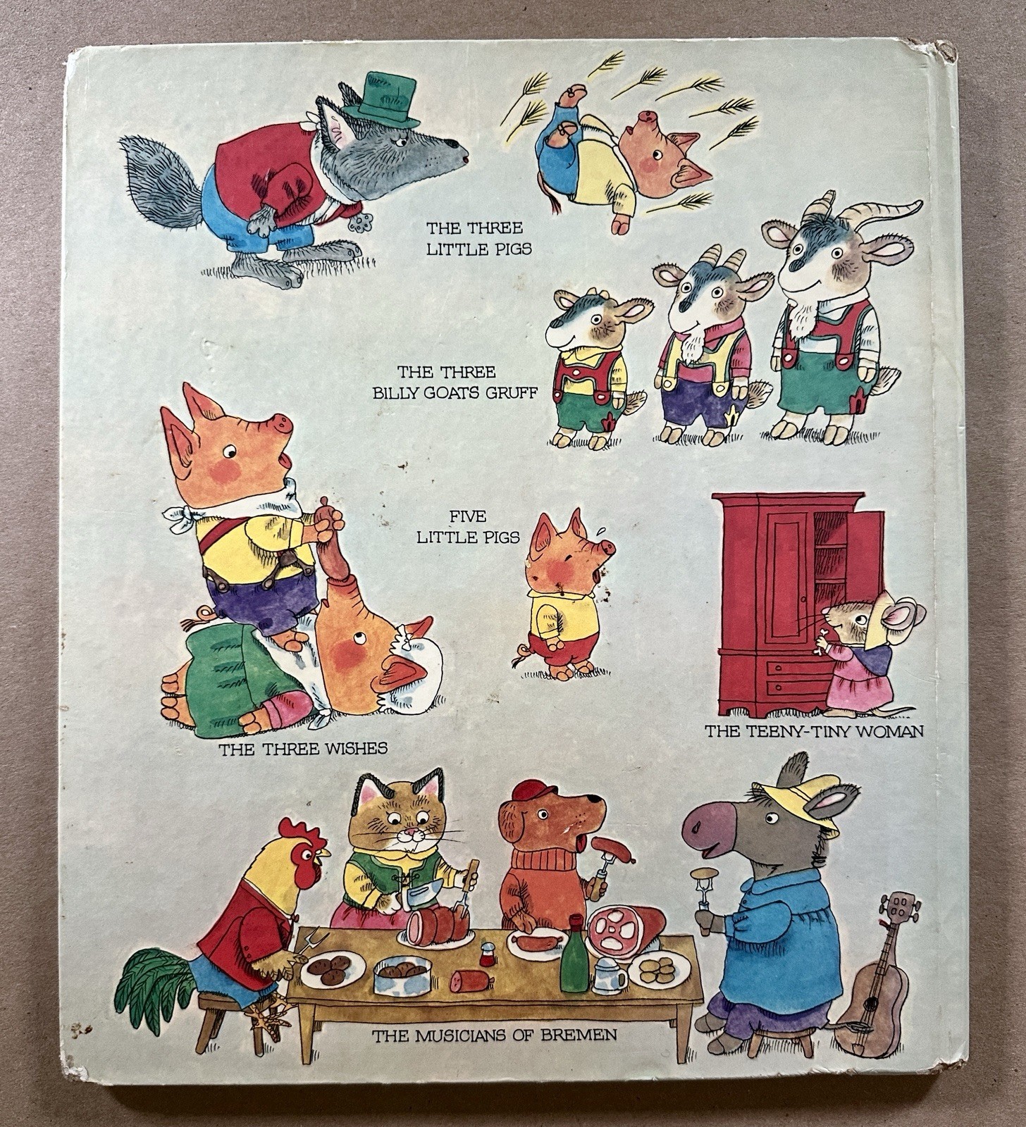 1970s Richard Scarry Large Hardcover Golden Books Busytown Lot of 3 Books