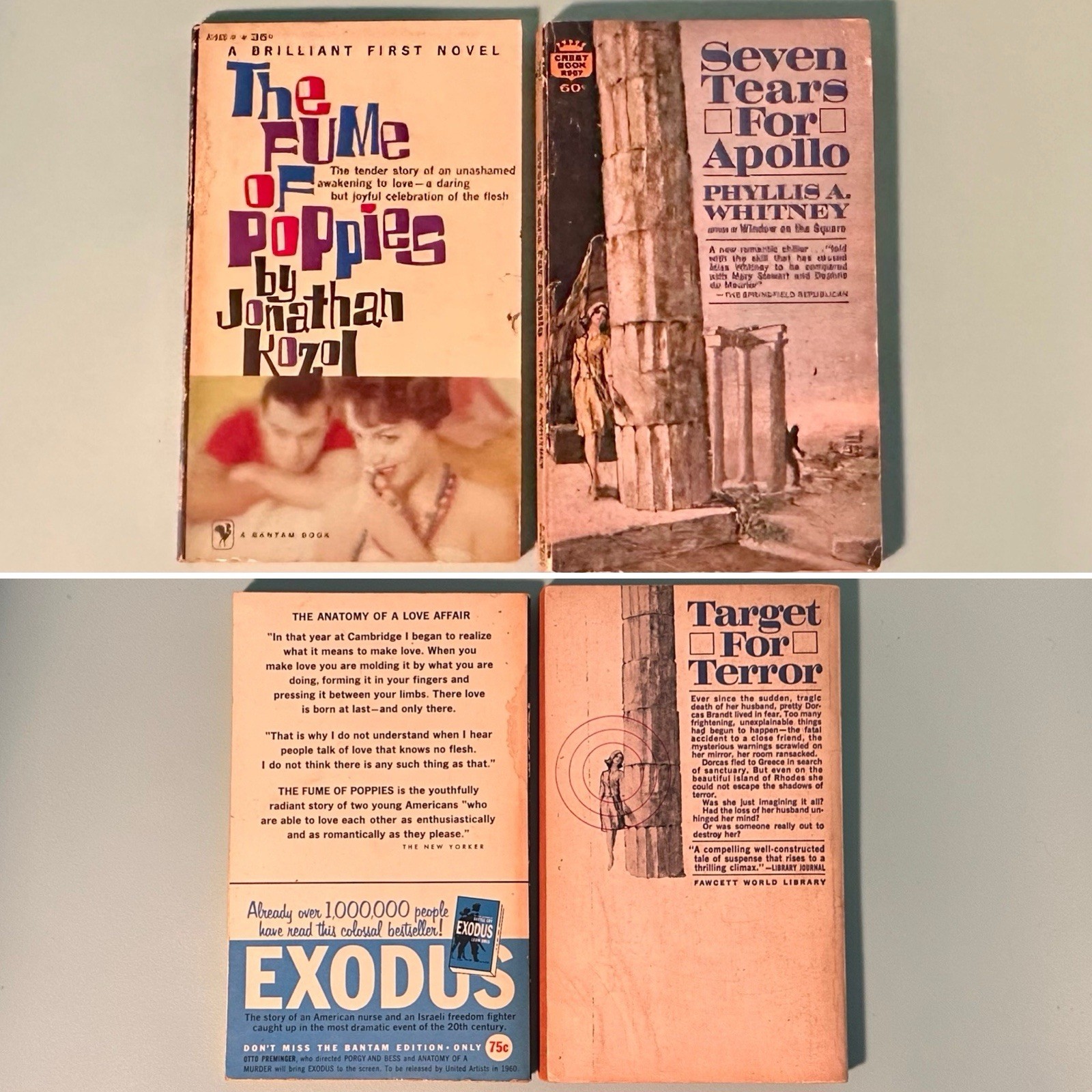 [LOT of 50] Vintage Paperbacks Great Authors & Titles Various Mixed Genres Clean