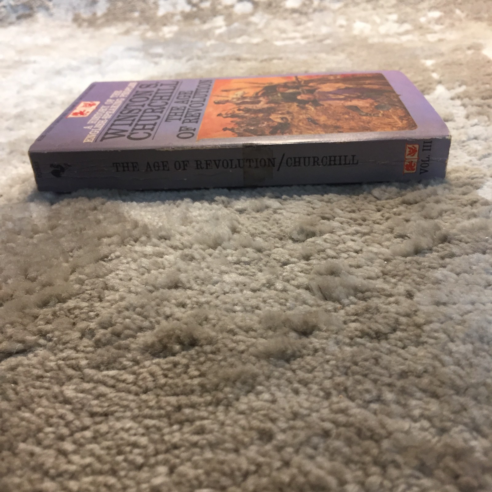 The Age Of Revolution Winston S. Churchill 1963 Bantam Books Colonial America