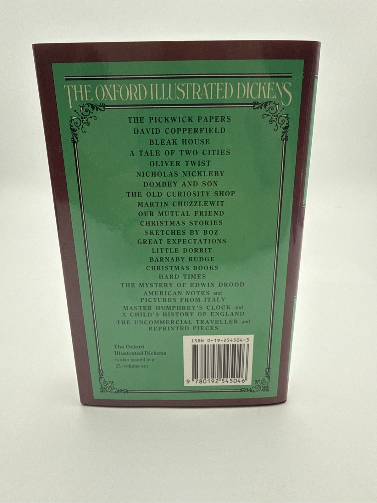 Lot Of 7 Volumes Oxford Illustrated Charles Dickens Volume HC Dustjackets